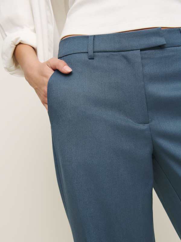 Vida Low Rise Linen Pant