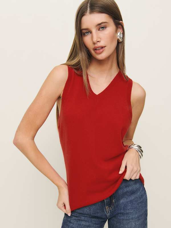 Clara Cashmere Crew Cardigan