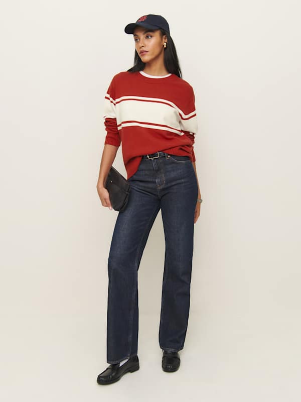 Clara Cashmere Crew Cardigan
