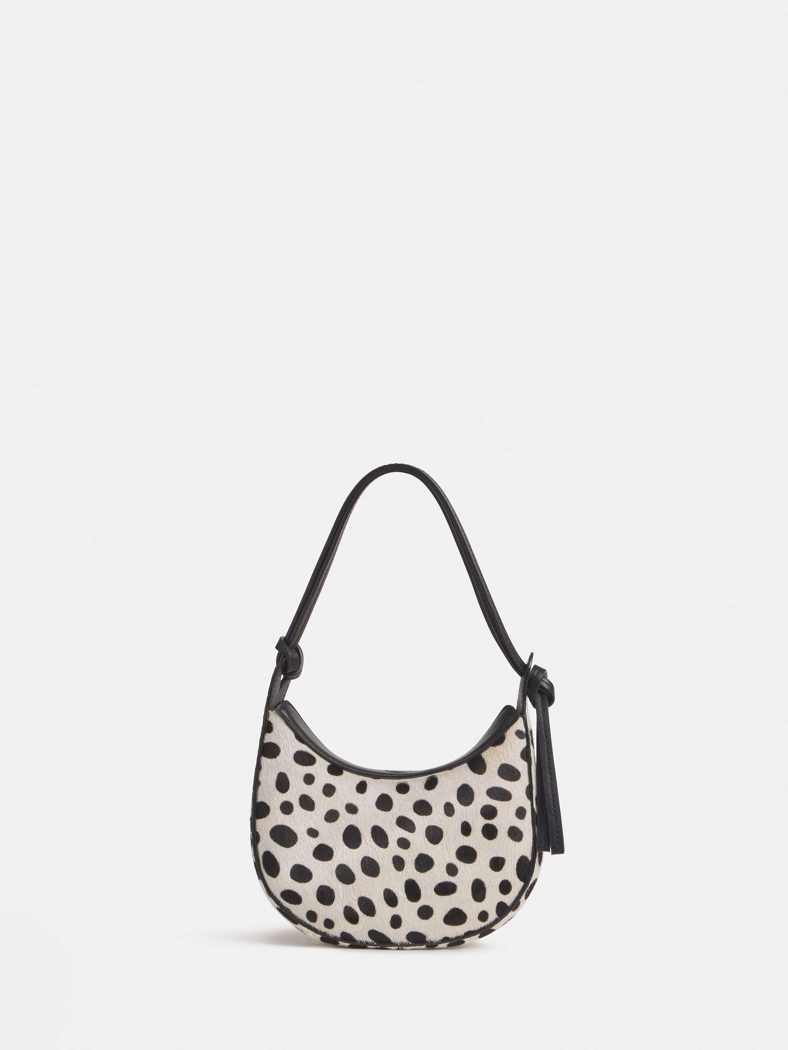 Reformation Mini Rosetta Shoulder Bag Leather In Multi