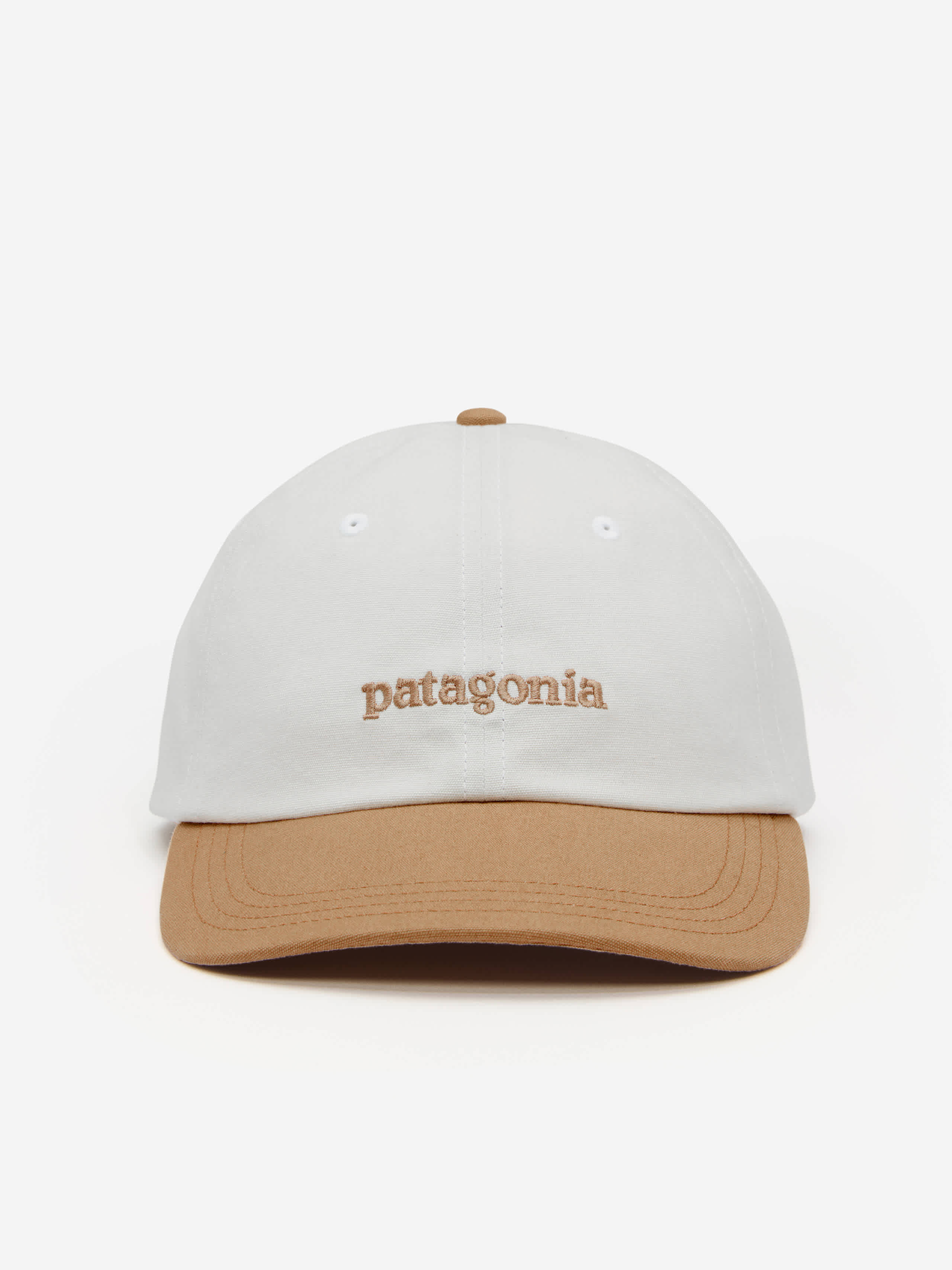 Patagonia Fitz Roy Icon Trad Cap Ivory In Brown