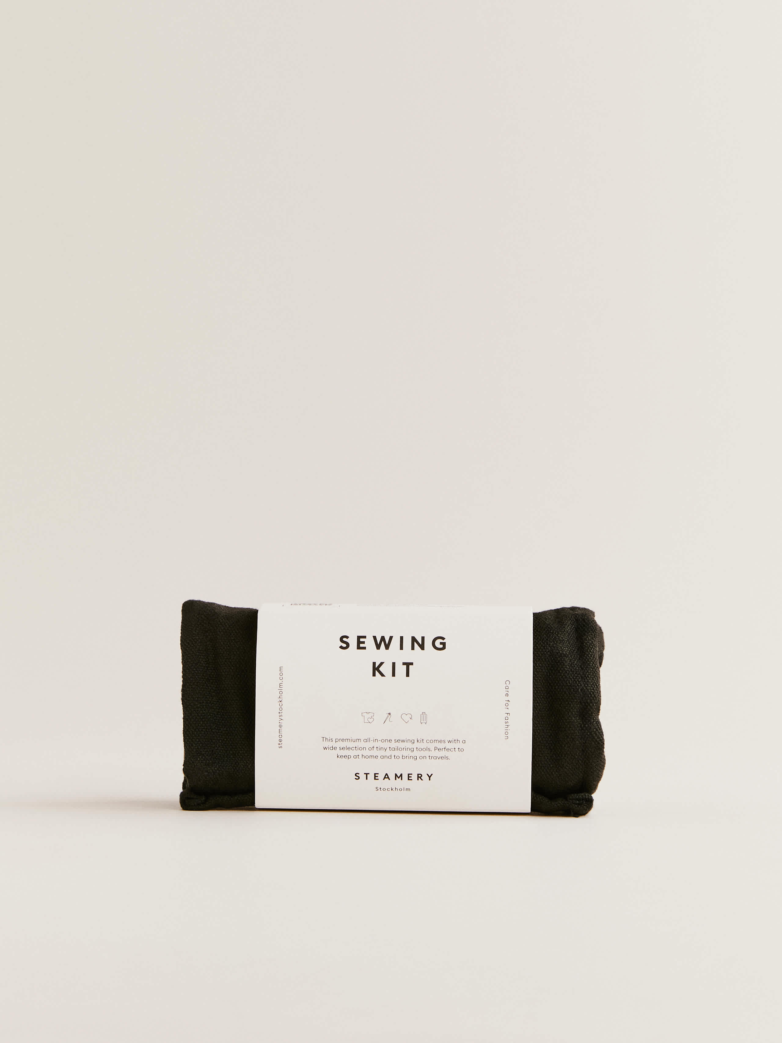 Steamery Sewing Kit Black In White