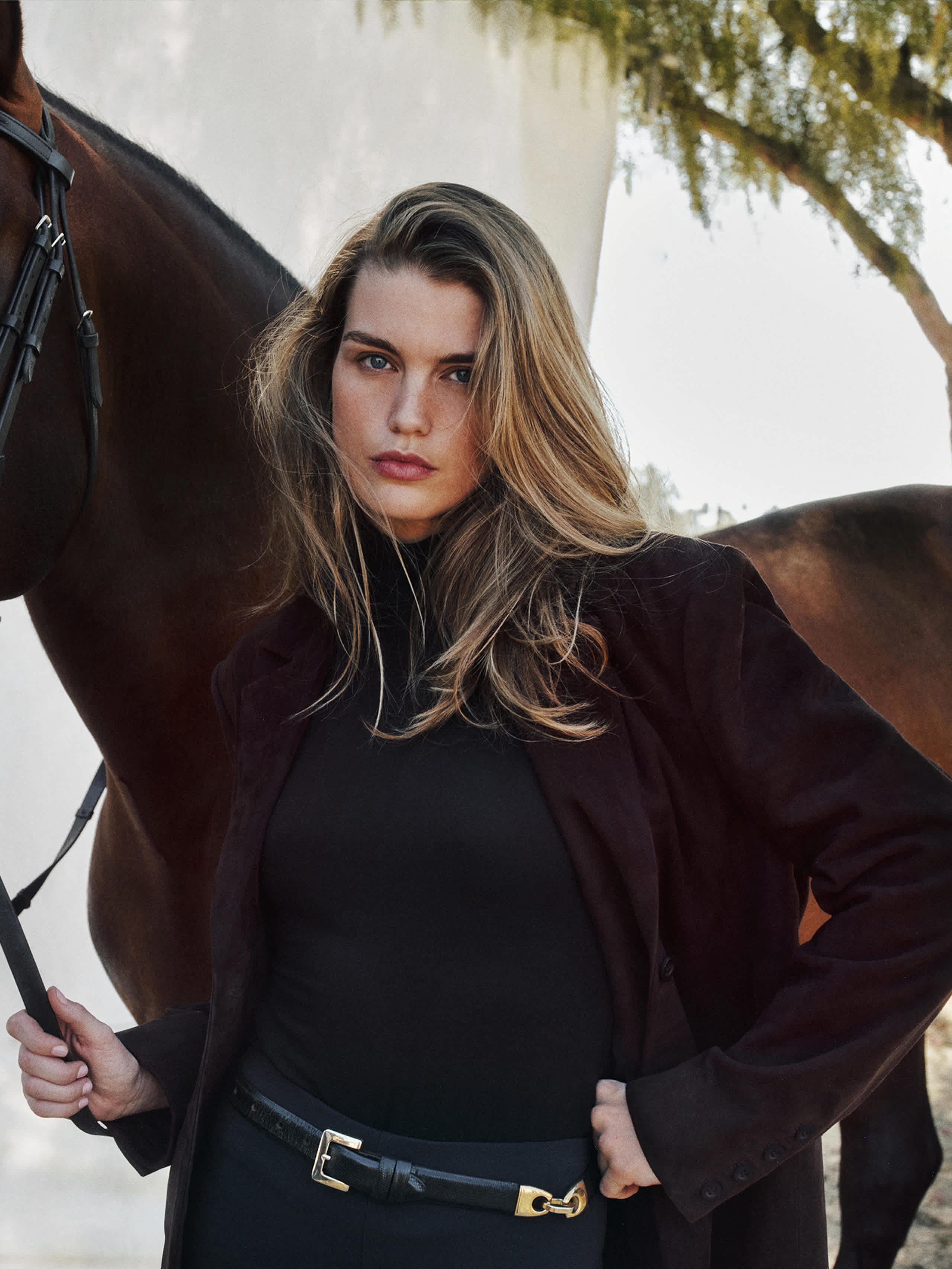 Veda Leon Oversized Blazer Brown Xs In Black