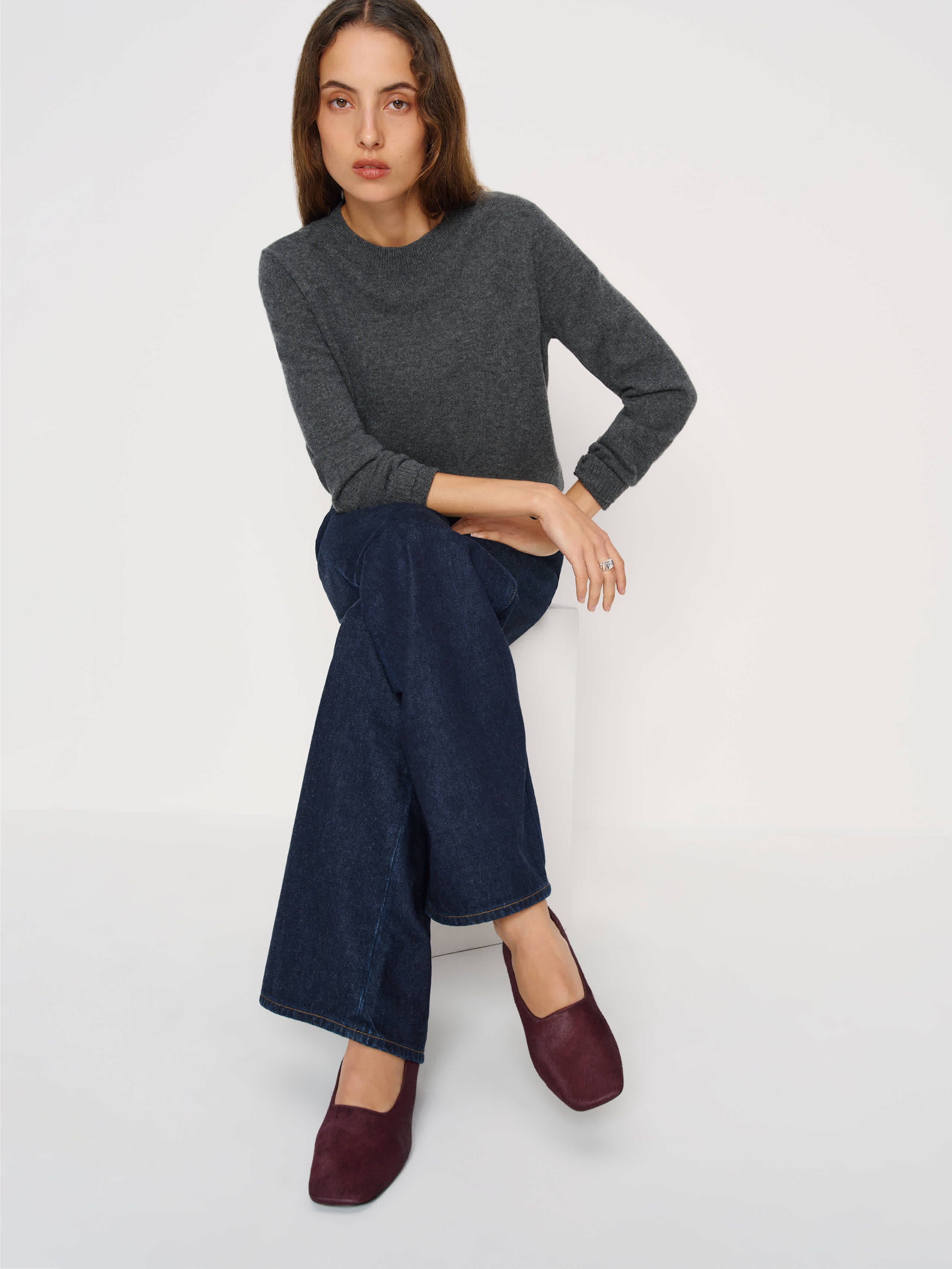 Reformation Inez Pump Red 8.5 In Purple