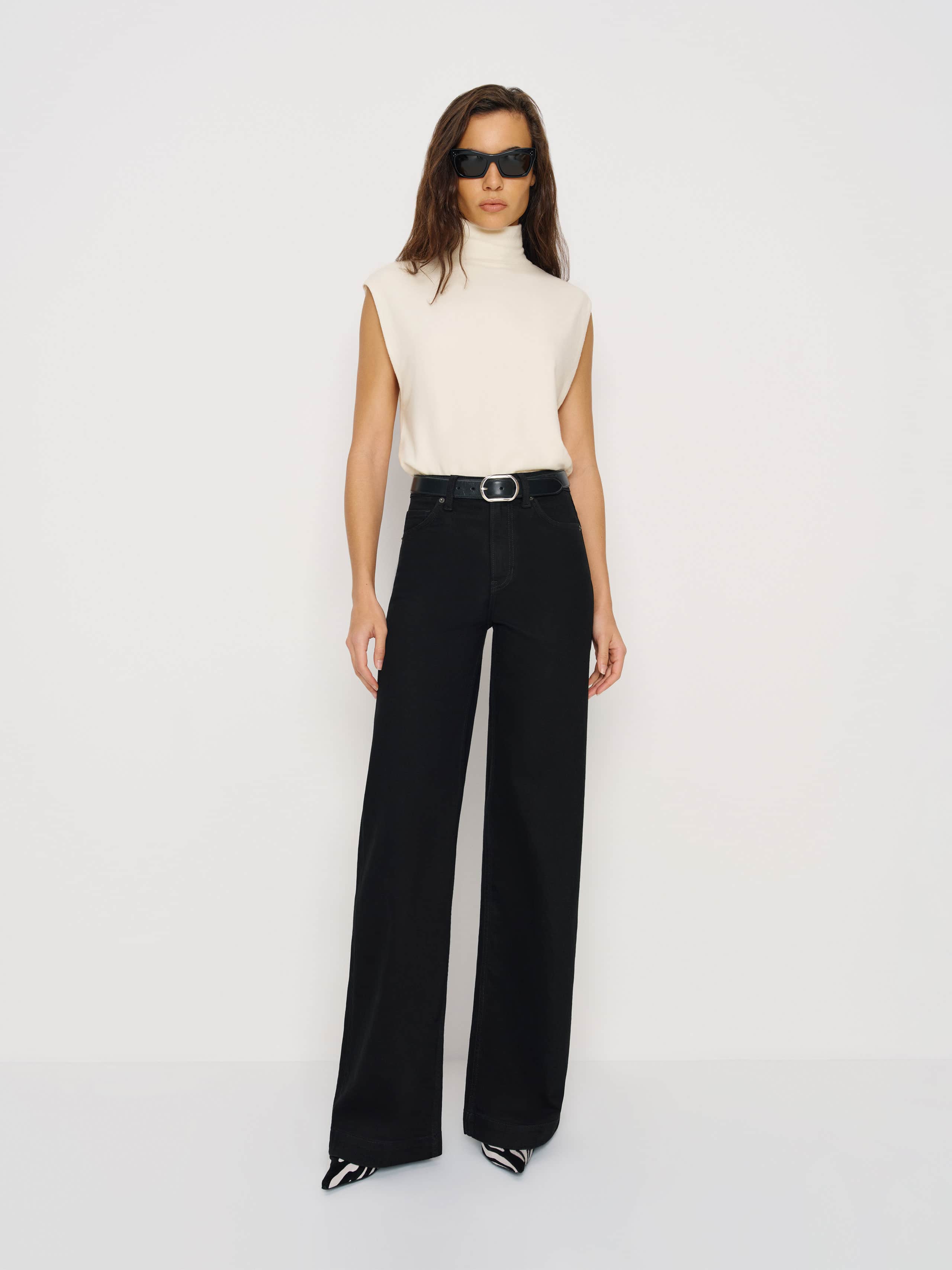 Reformation Emmeline Knit Bodysuit Ivory Xs In White