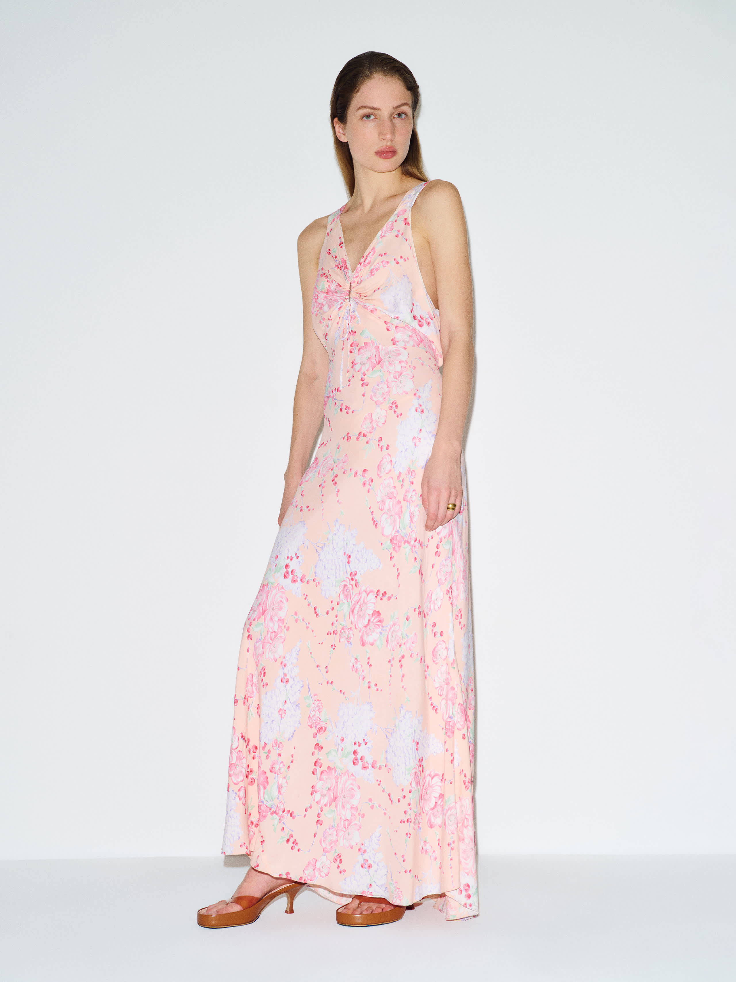 Reformation Vintage Rosie Slip In Multi