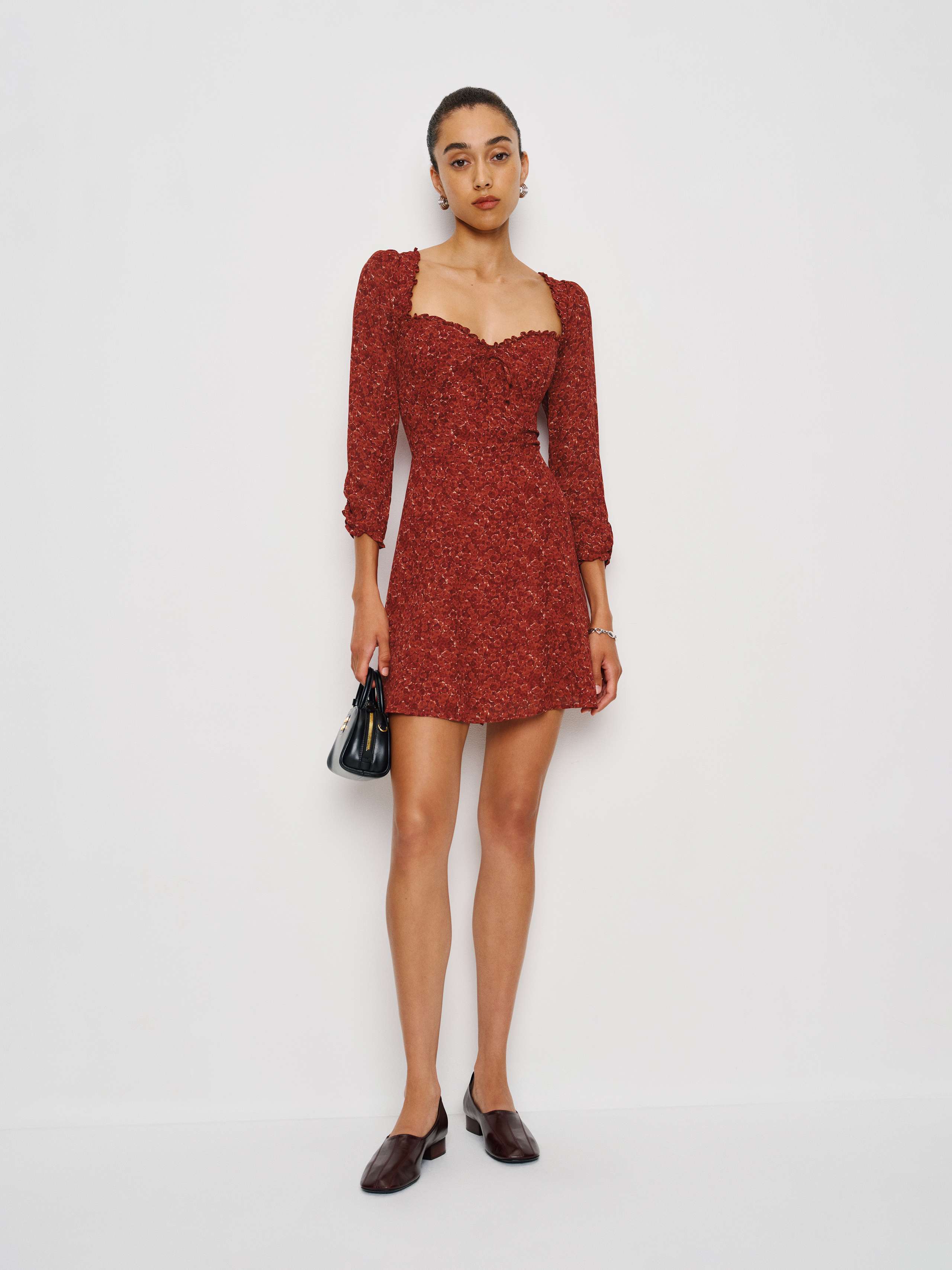 Reformation Remi Dress In Roseanne