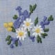 Mineral Daisy Embroidery