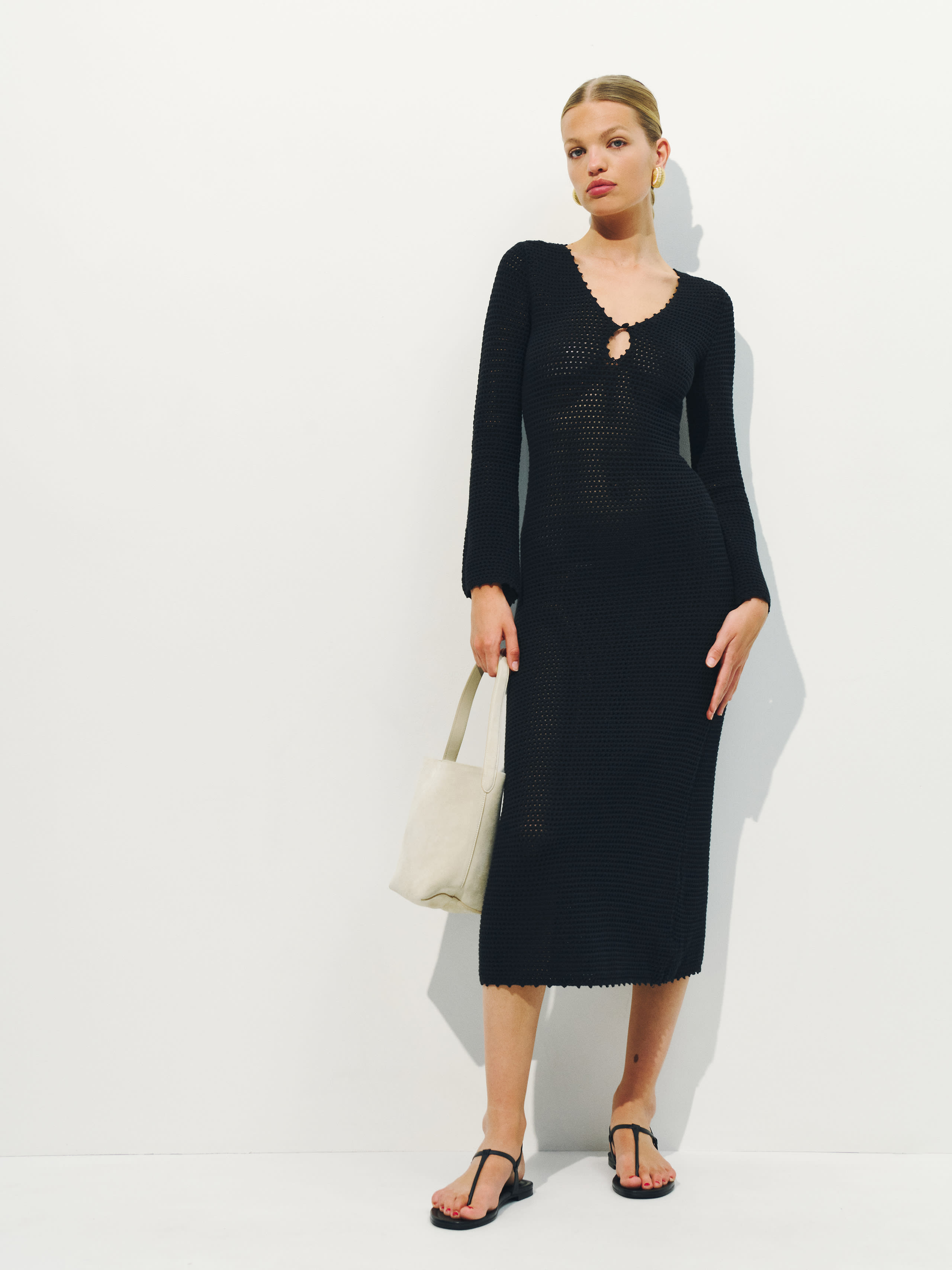derek heart black dress WW43106] Reformation