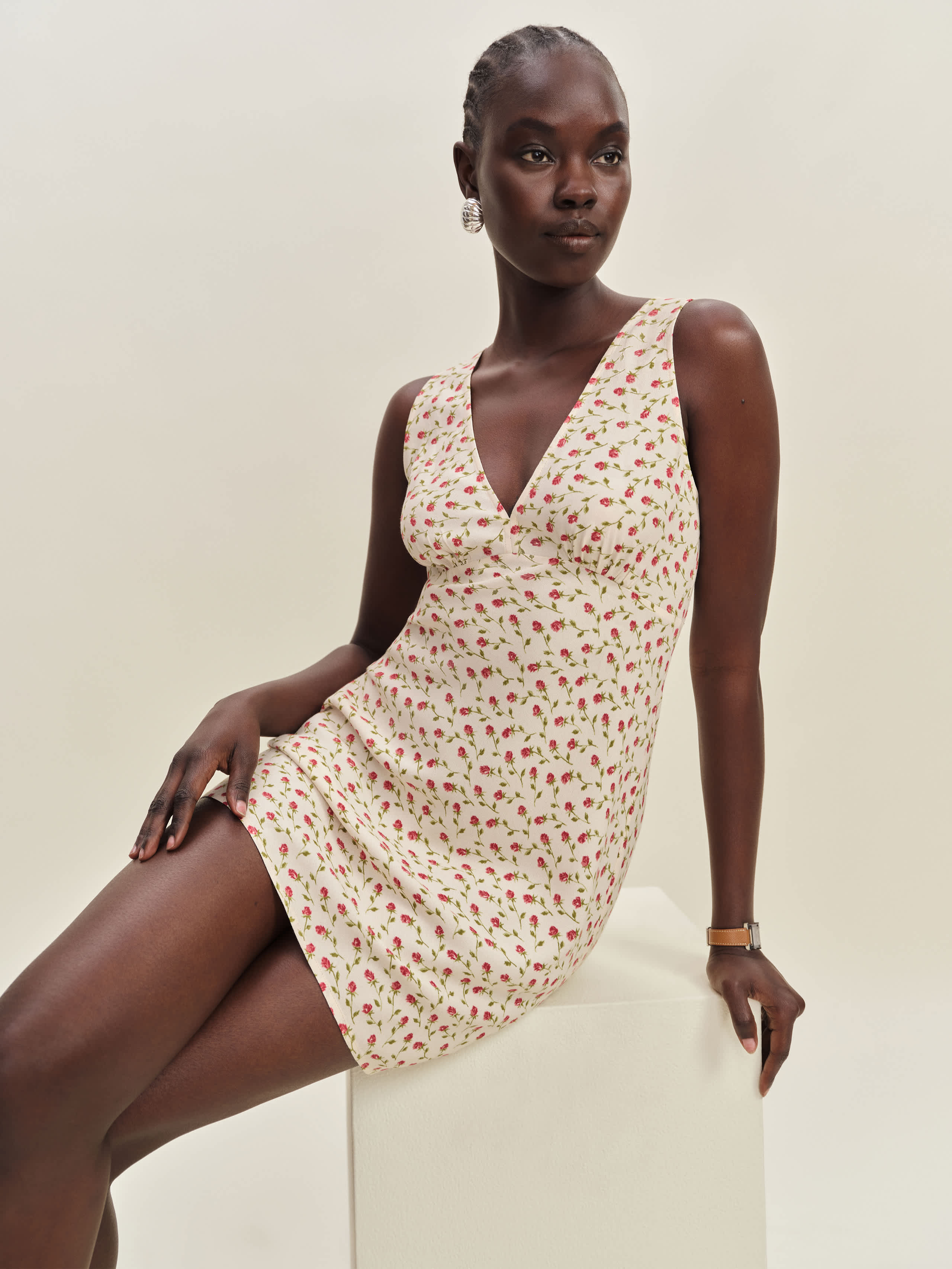 Reformation Calix Dress In Madison
