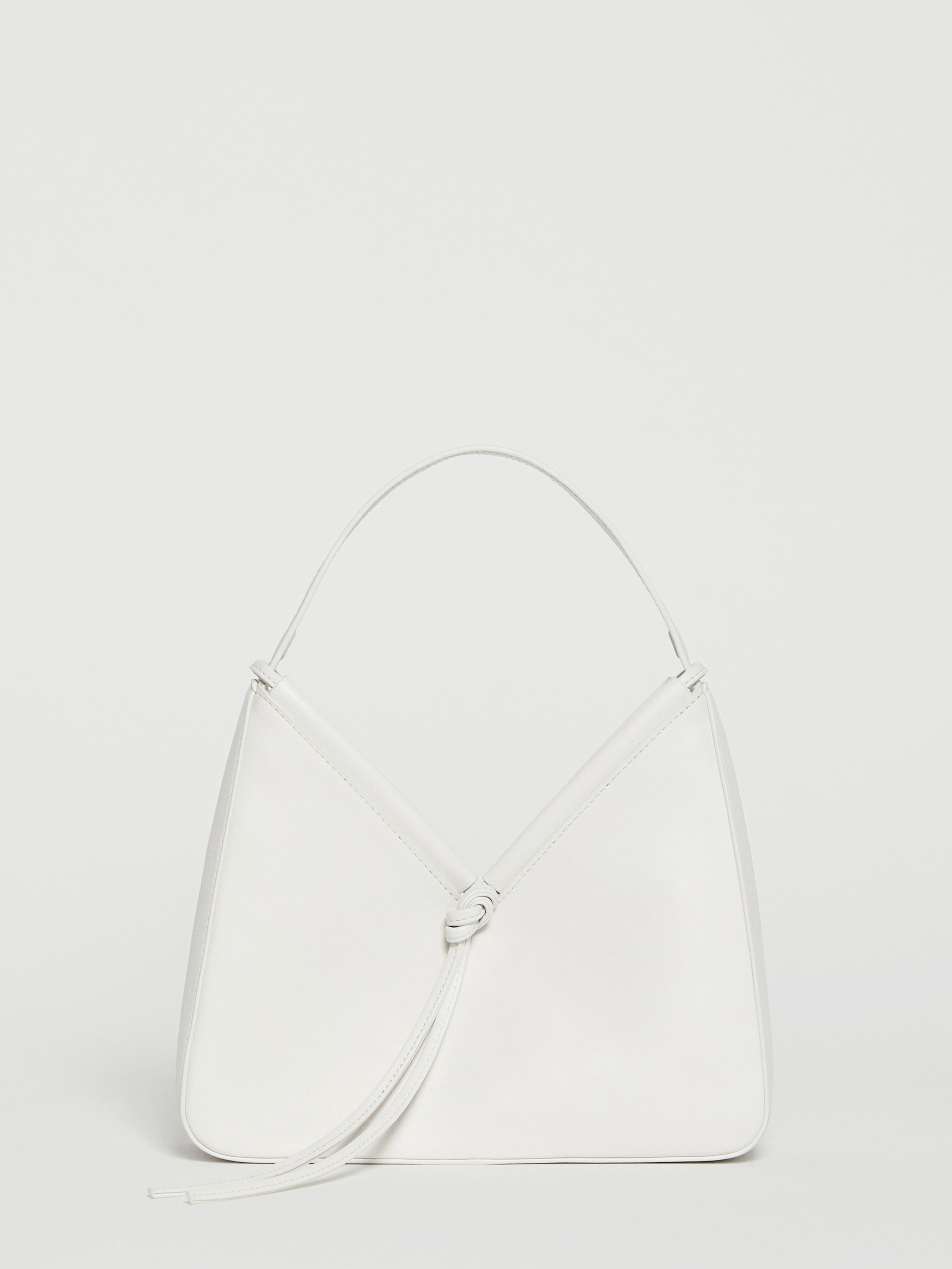 Reformation Medium Chiara Convertible Bag In White