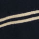 Navy Parmesan Stripe