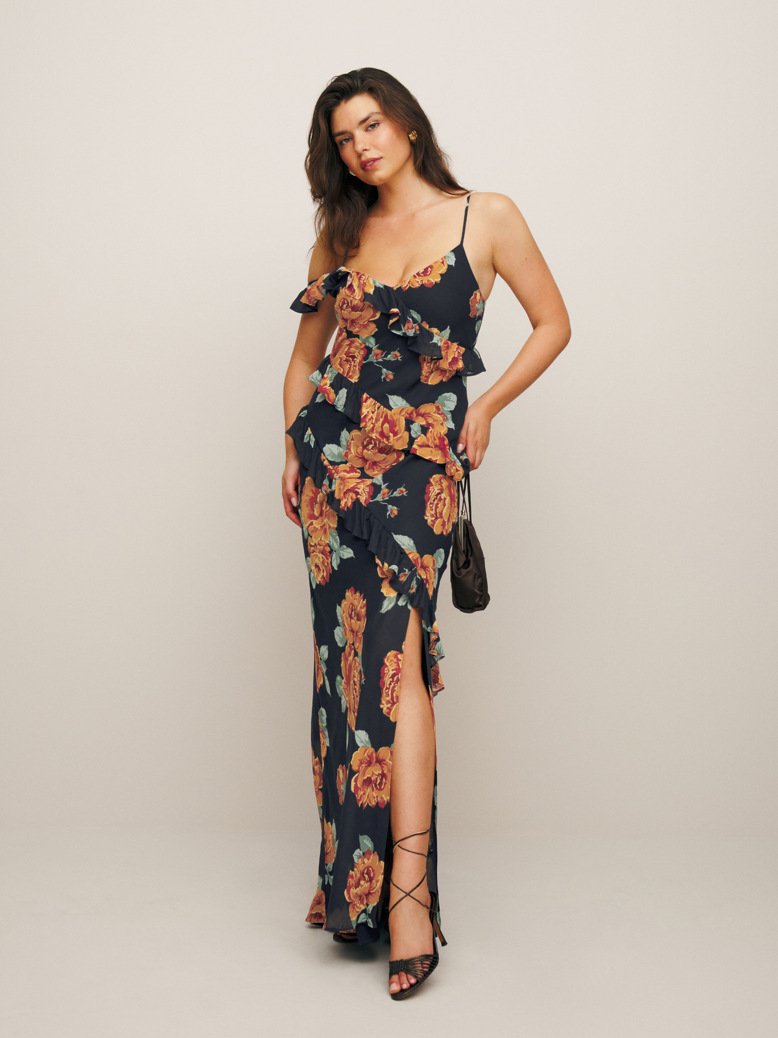 Reformation Elysia Dress In Consuelo