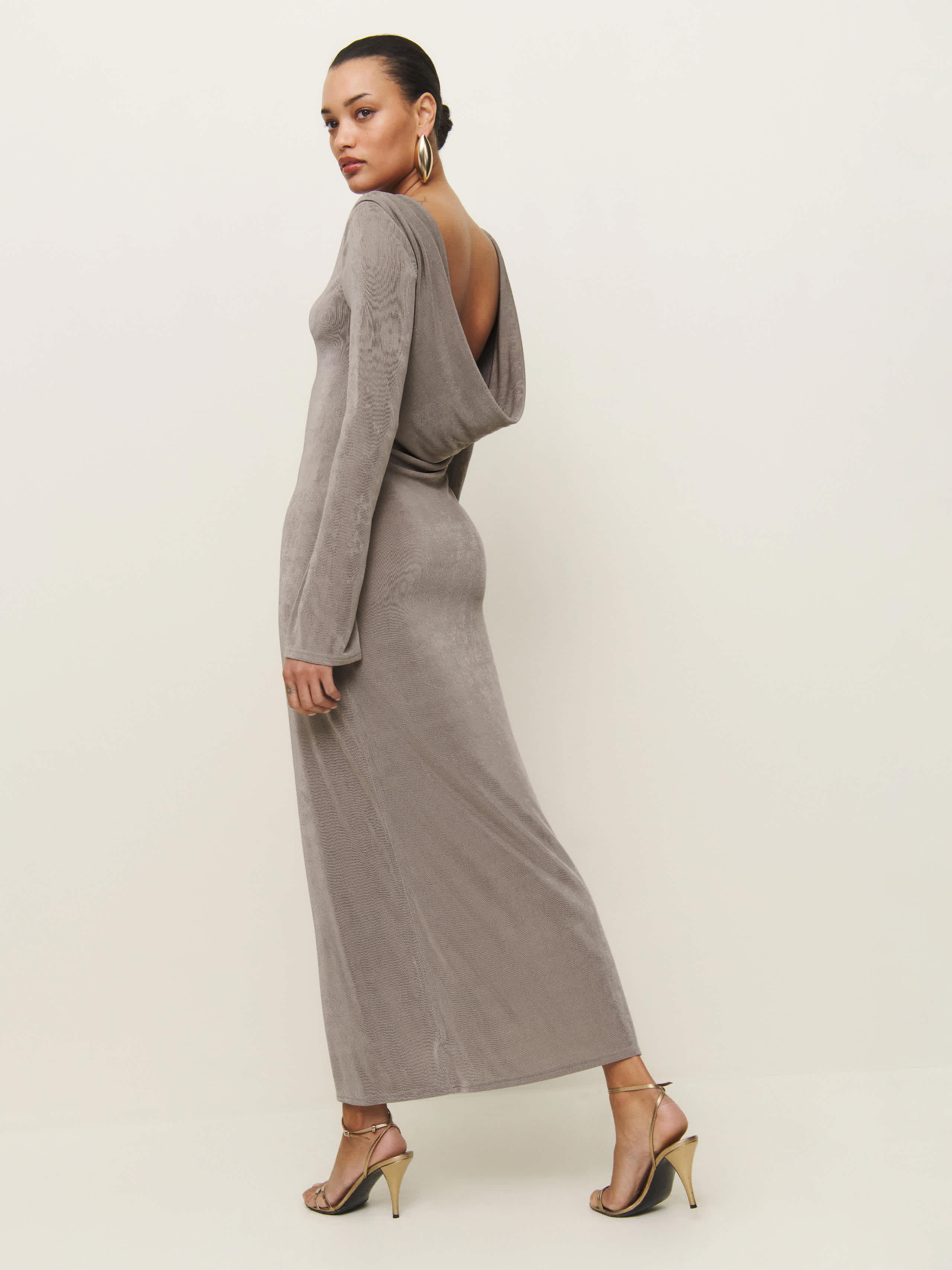 Reformation Aurelio Knit Dress In Geode