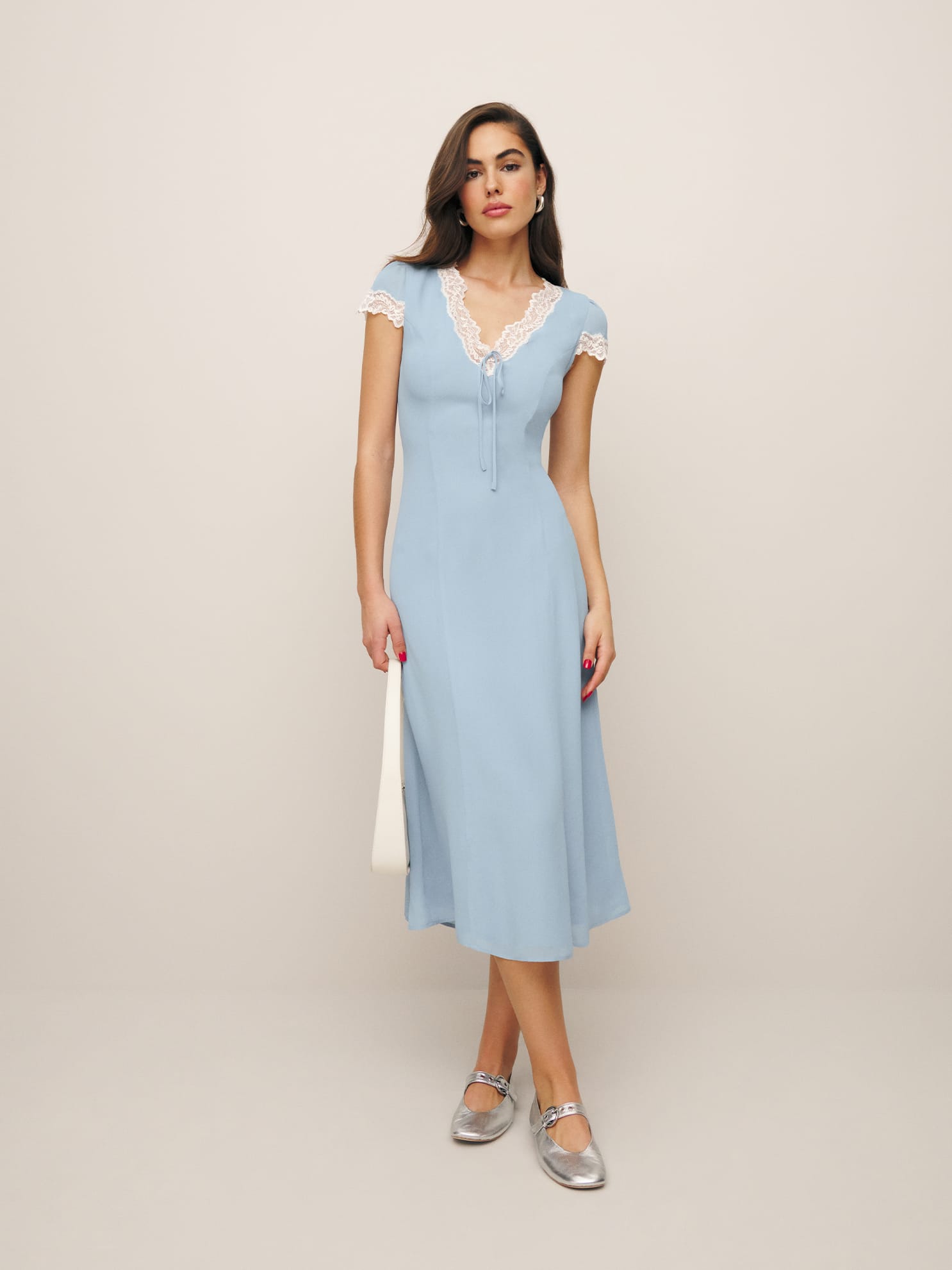 reformation tiffie midi dress Reformation Tiffie Midi Dress