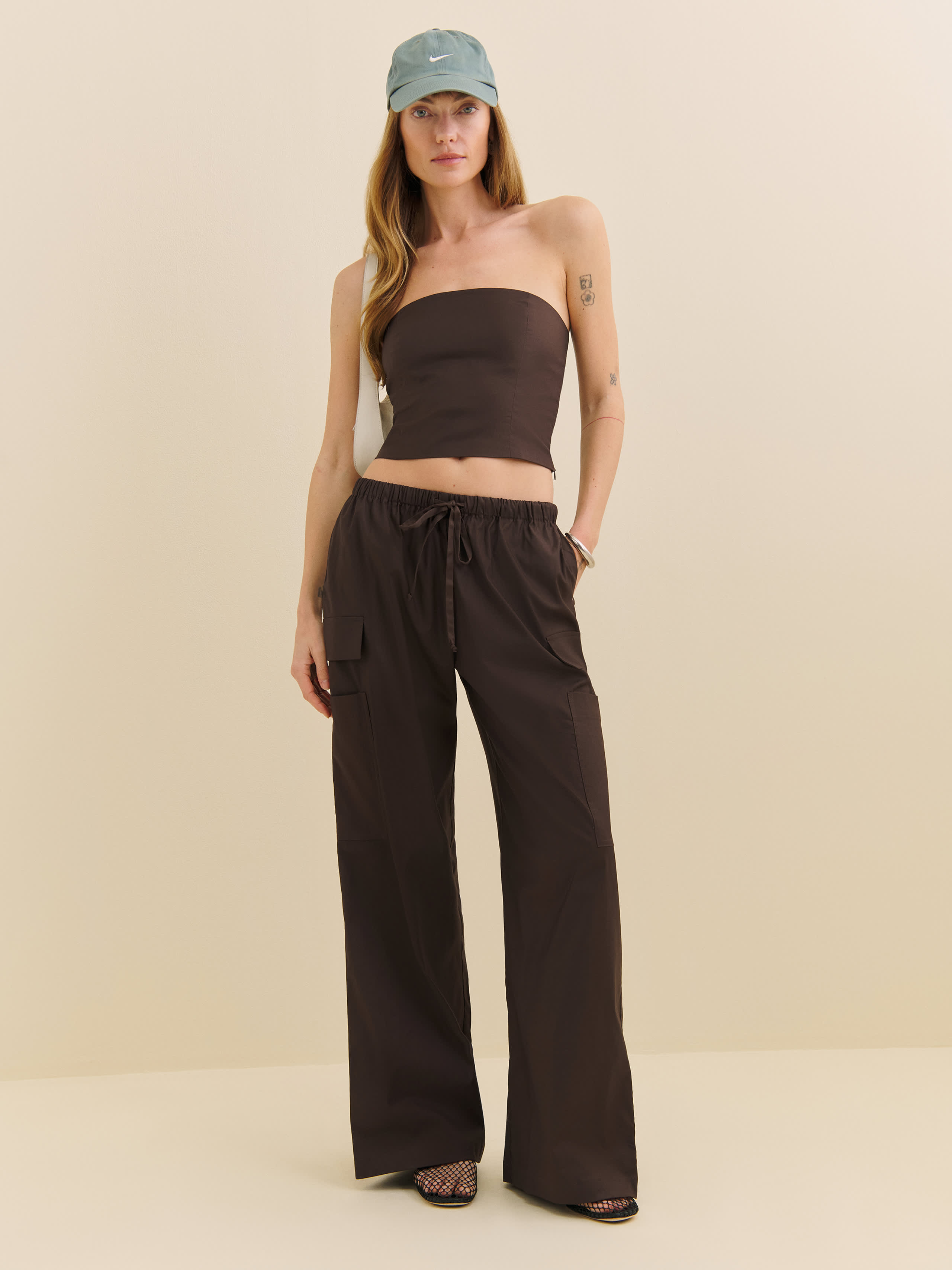 Reformation Stella Two Piece In Mole