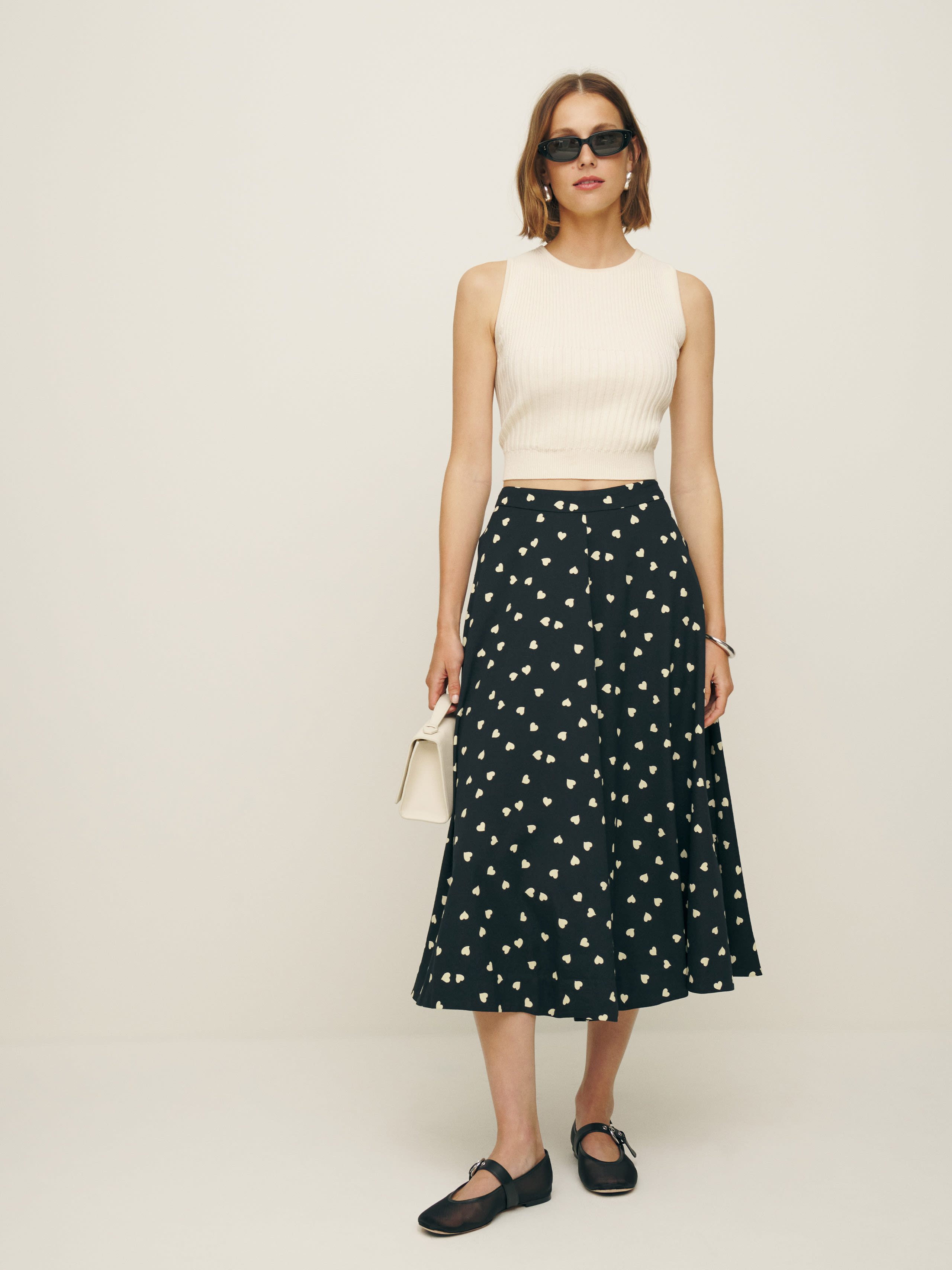 Reformation Maia Skirt In Luv It
