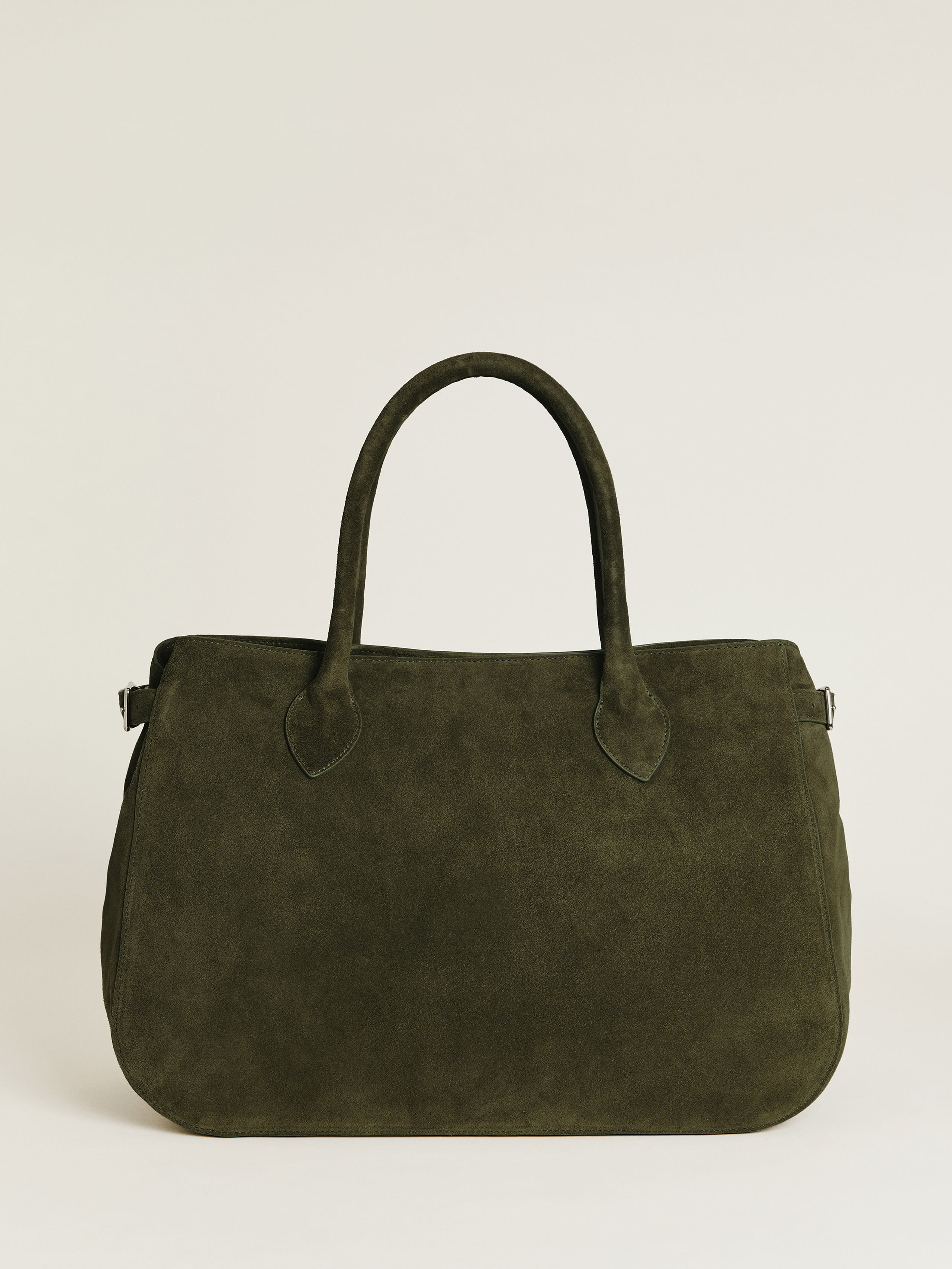 Reformation Oversized Patrizia Bag In Leccio Suede