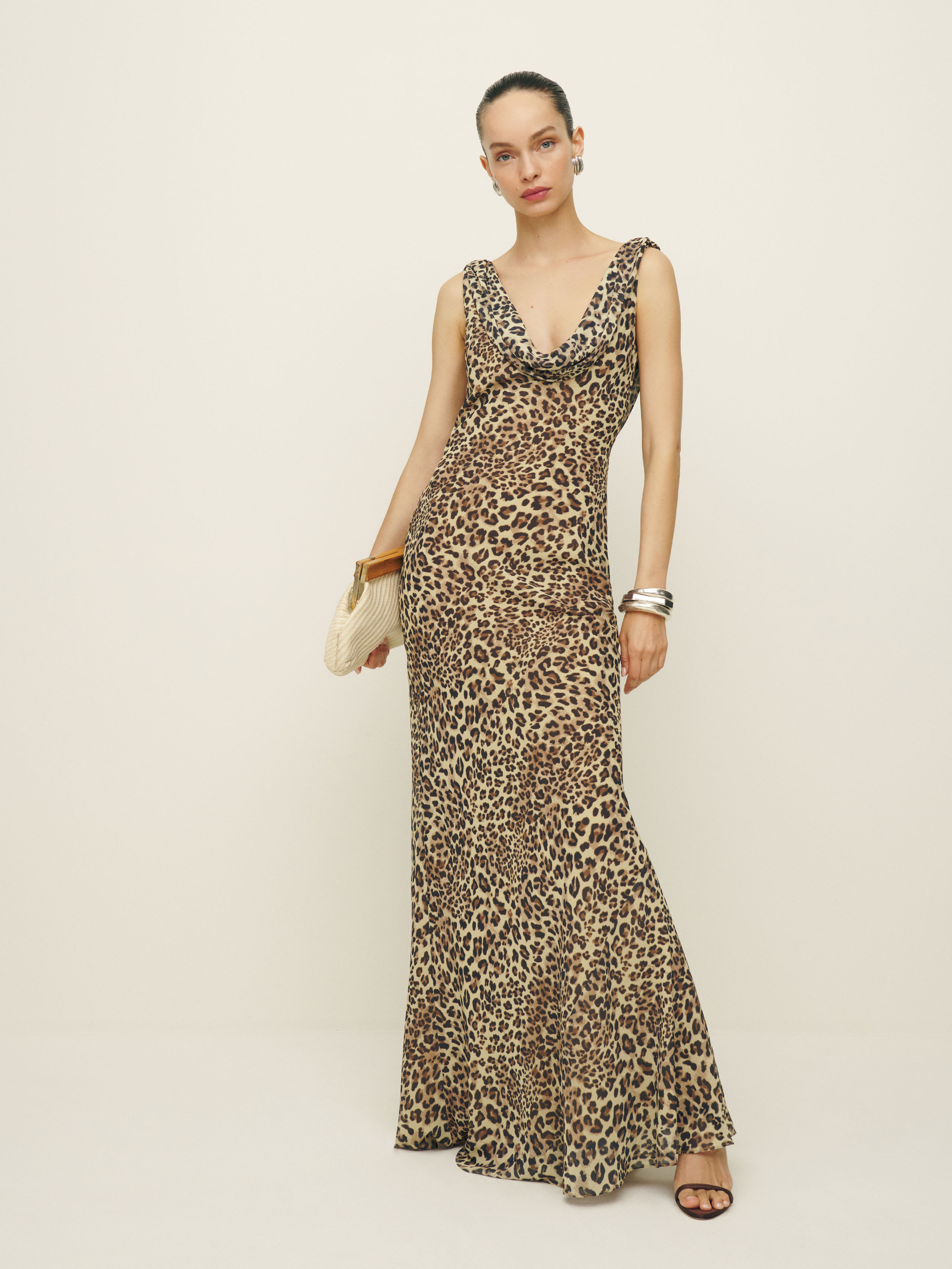 Reformation Cavallo Dress In Leopard