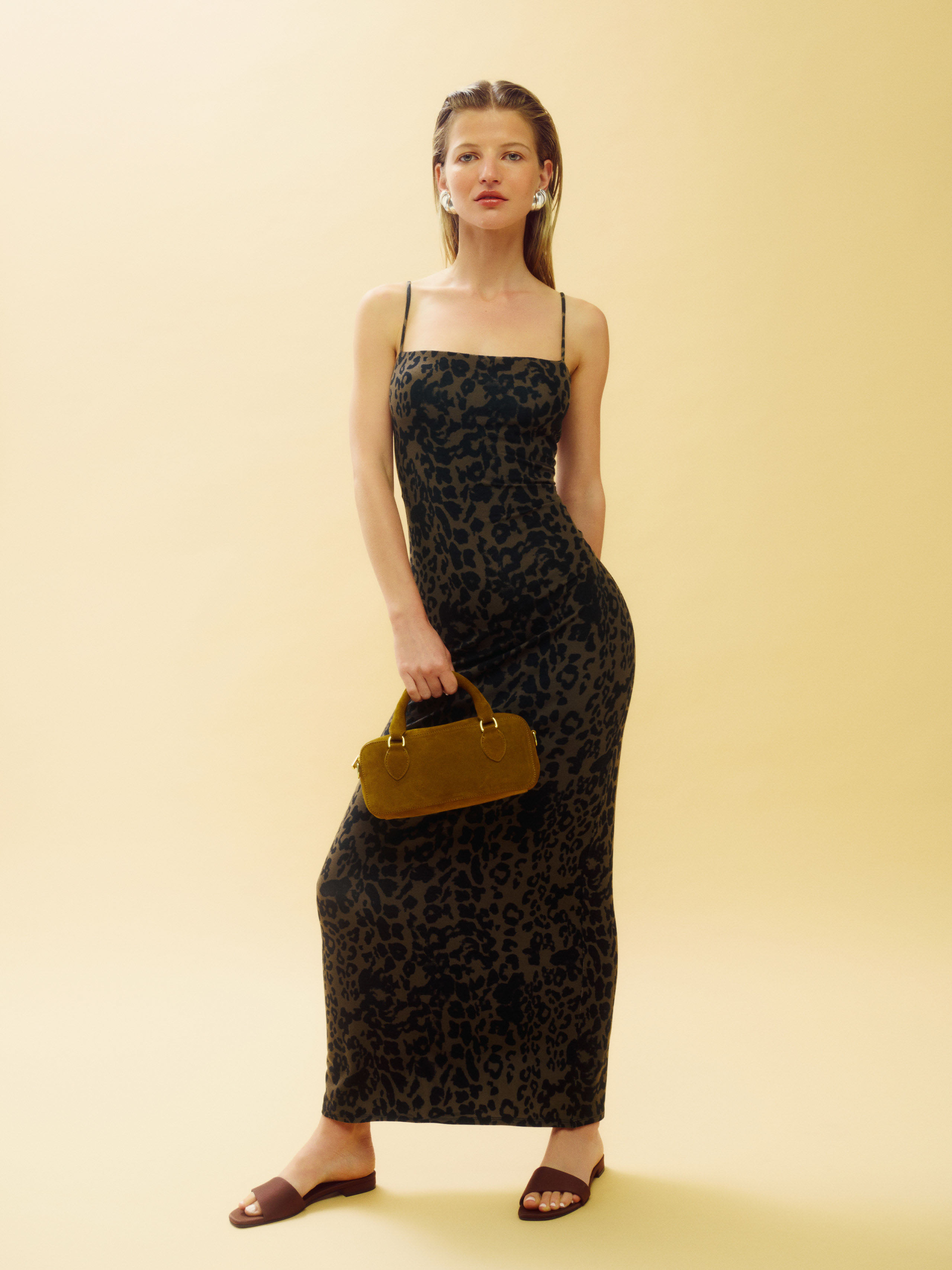 Reformation Elise Knit Dress In Tana