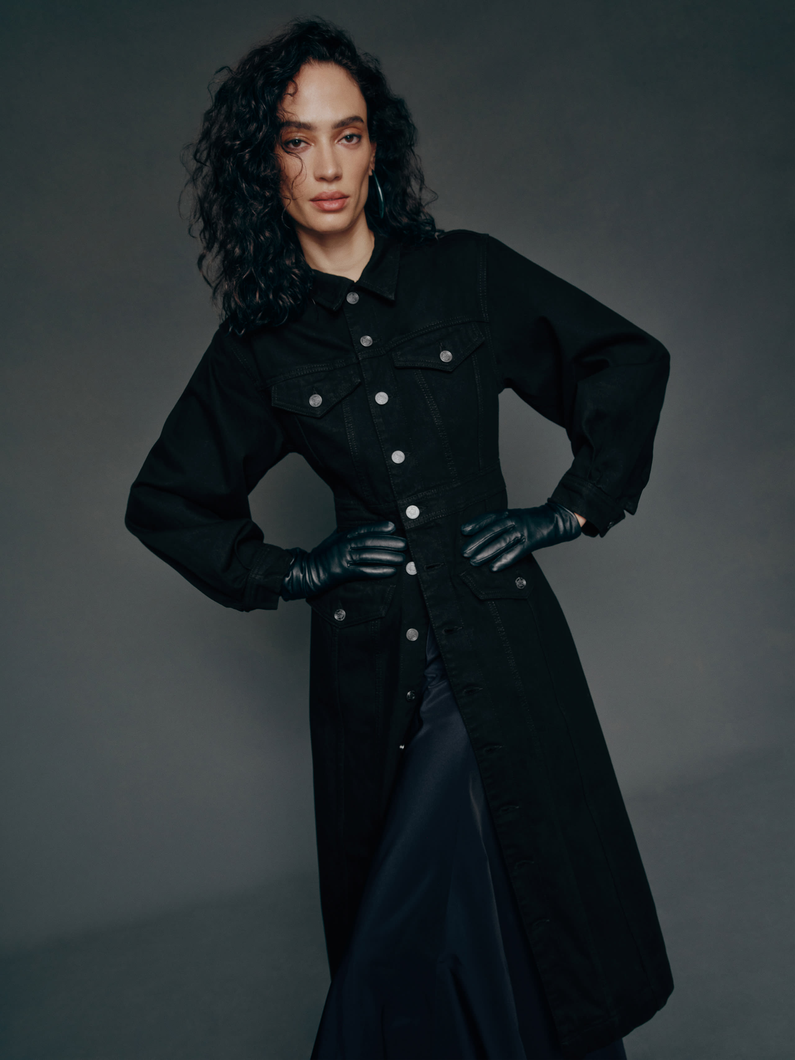 Reformation The Mesquite Denim Trench In Lexington