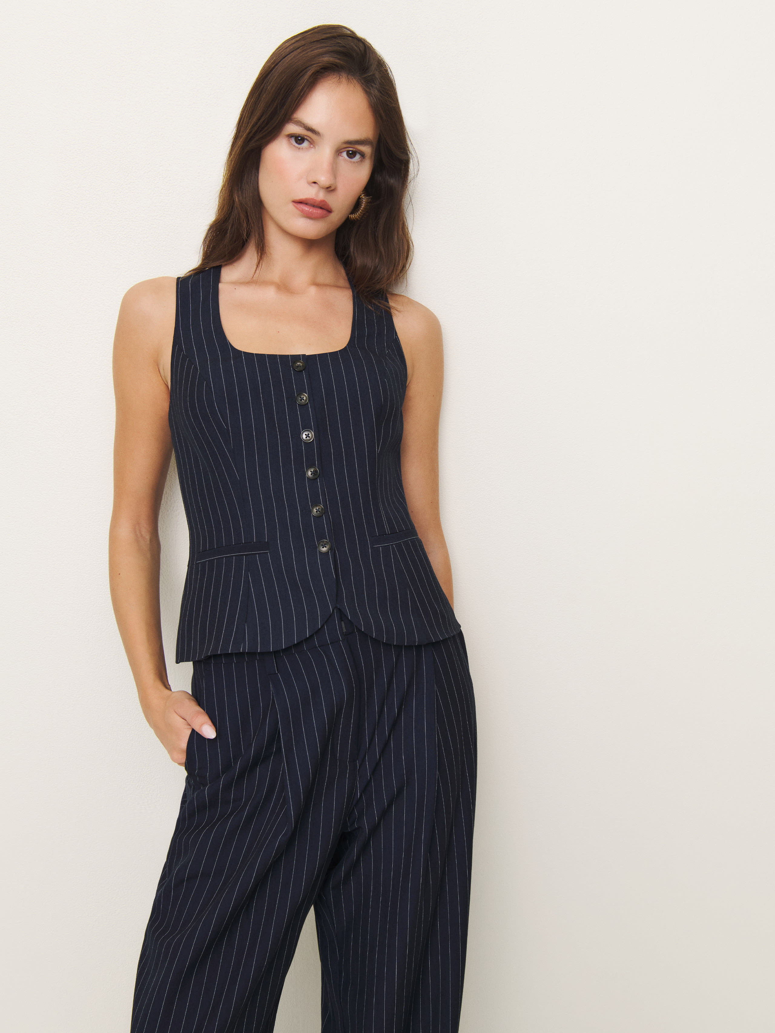 REFORMATION DELANIE TOP 