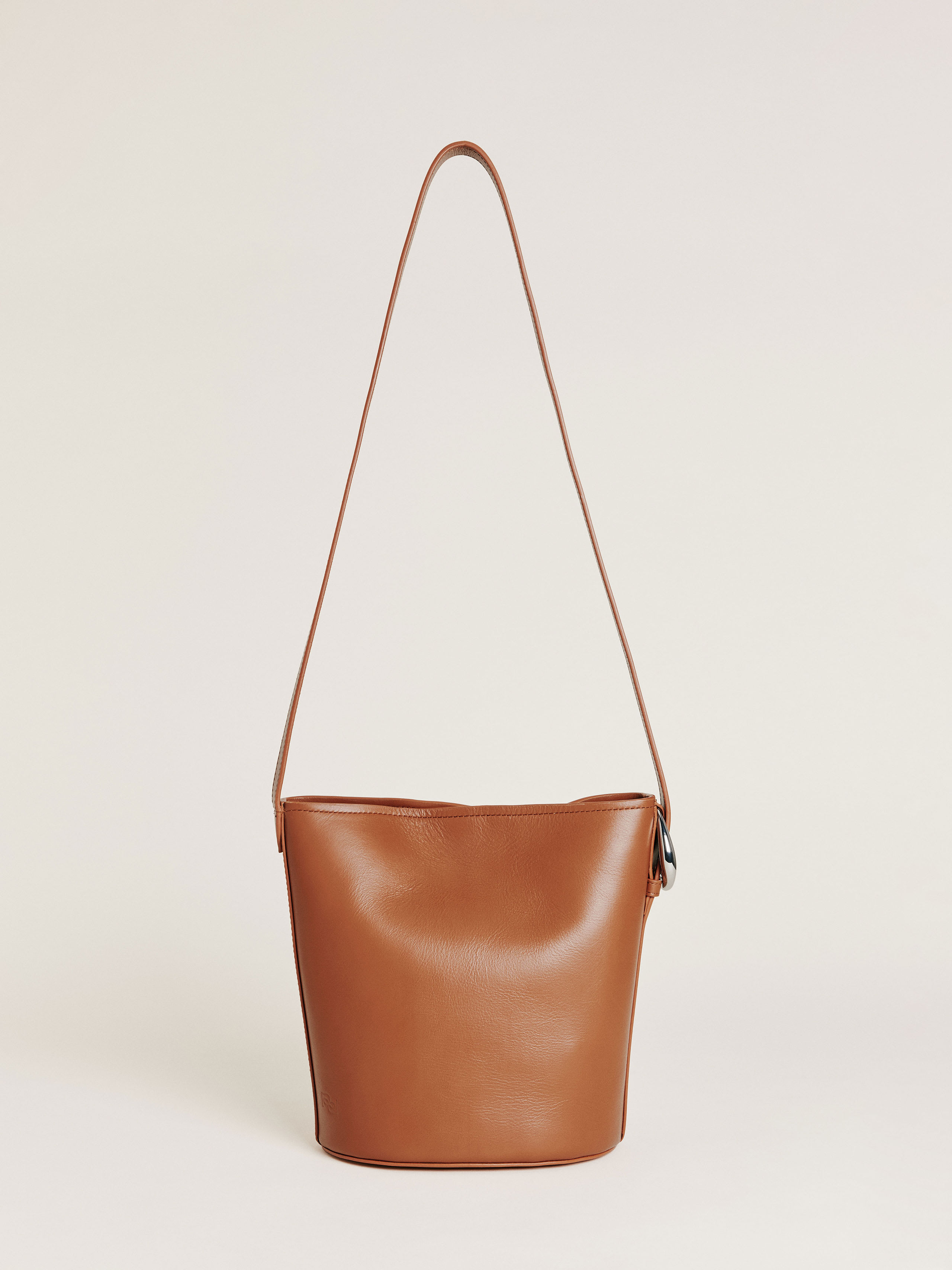 Reformation Seleena Small Bucket Bag In Lido Leather