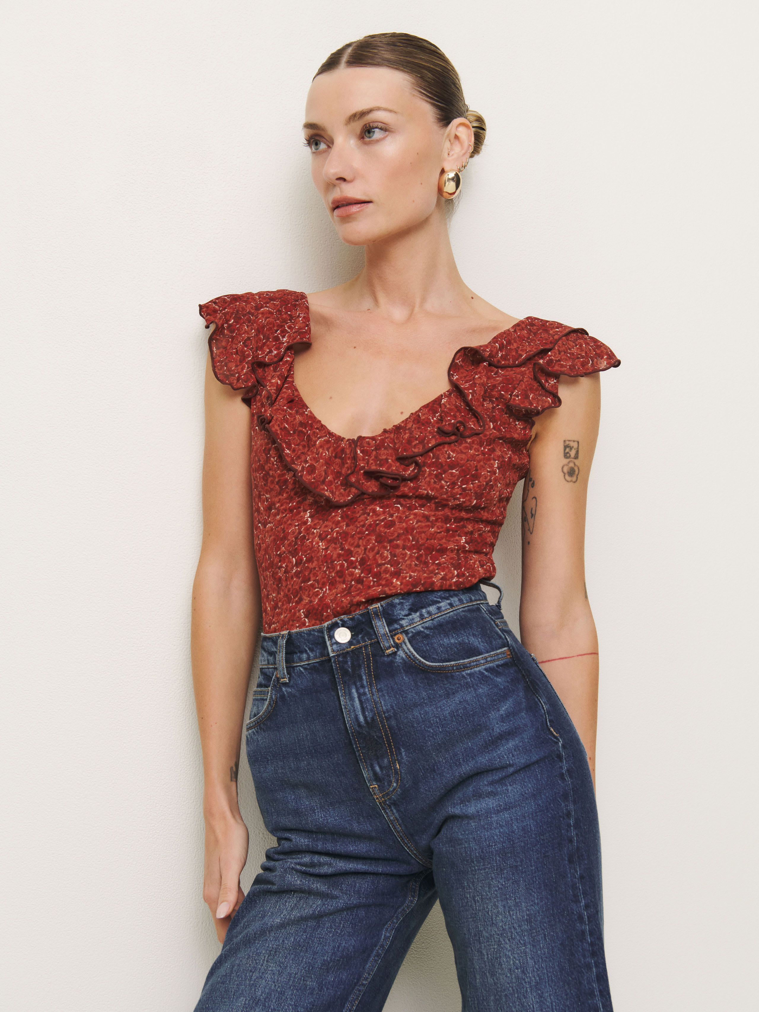 Shop Reformation Cala Top In Roseanne