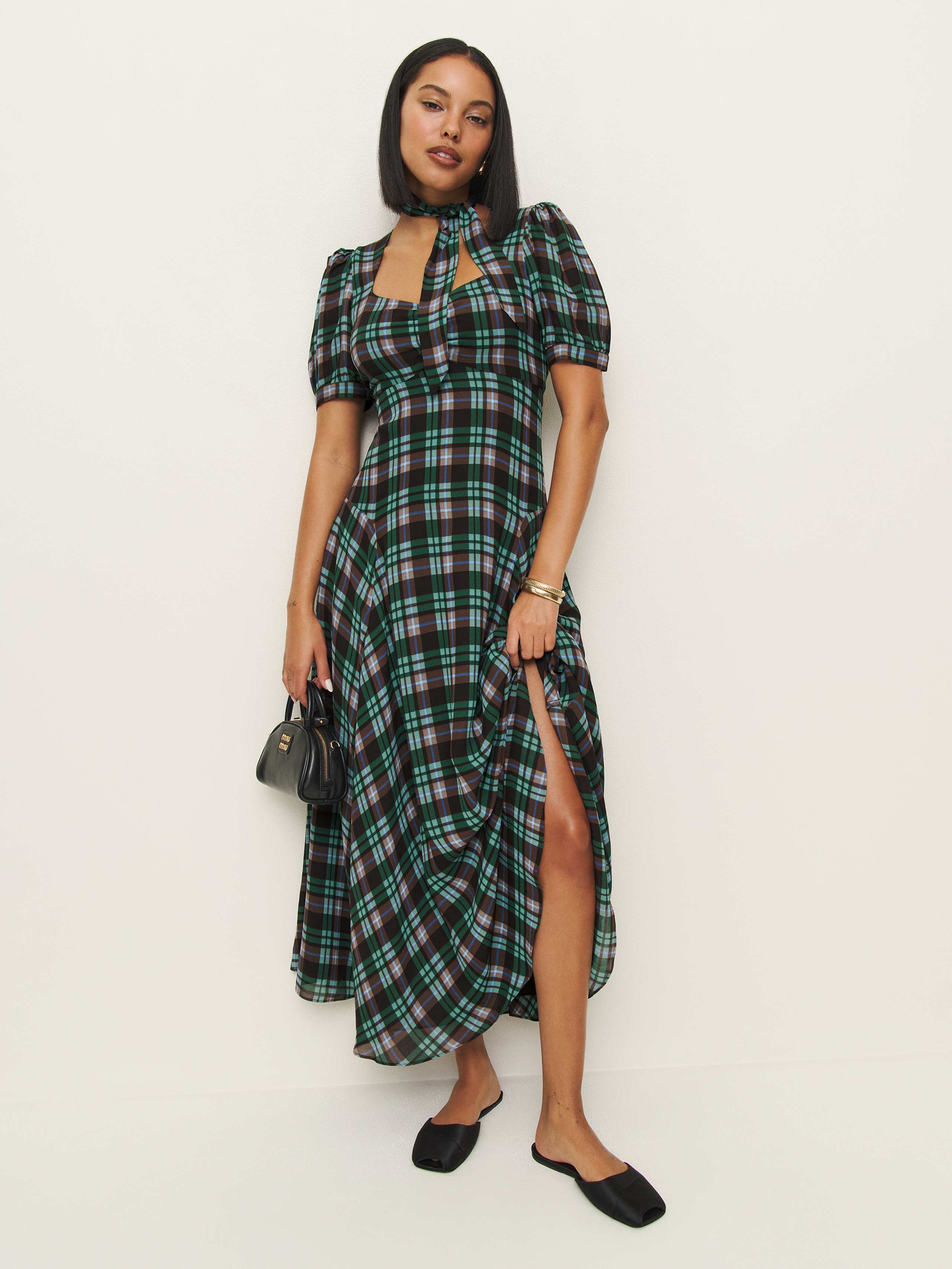 Reformation Chrissie Dress In Moreno