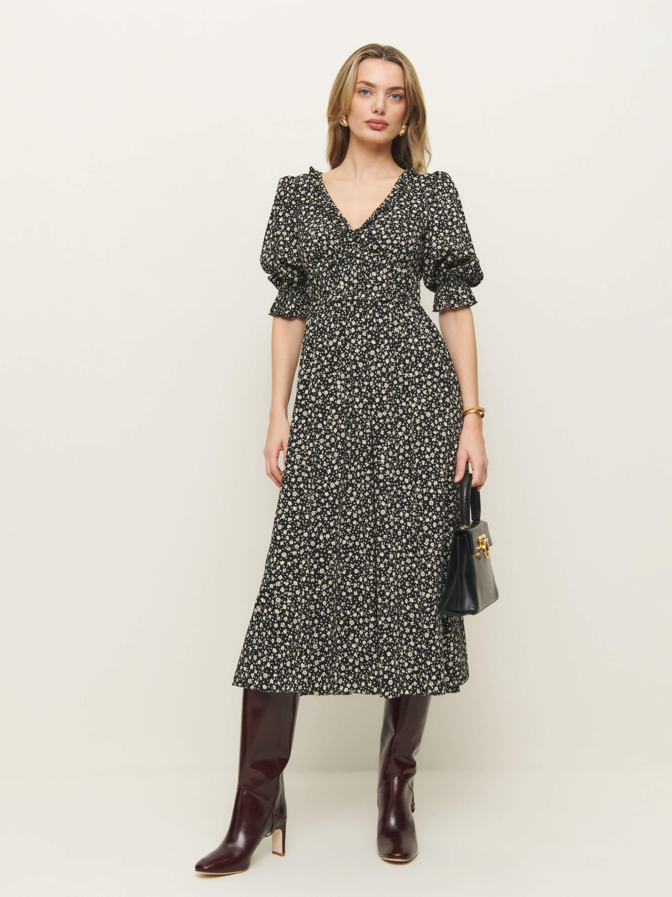 Reformation Mireille Dress In Balboa