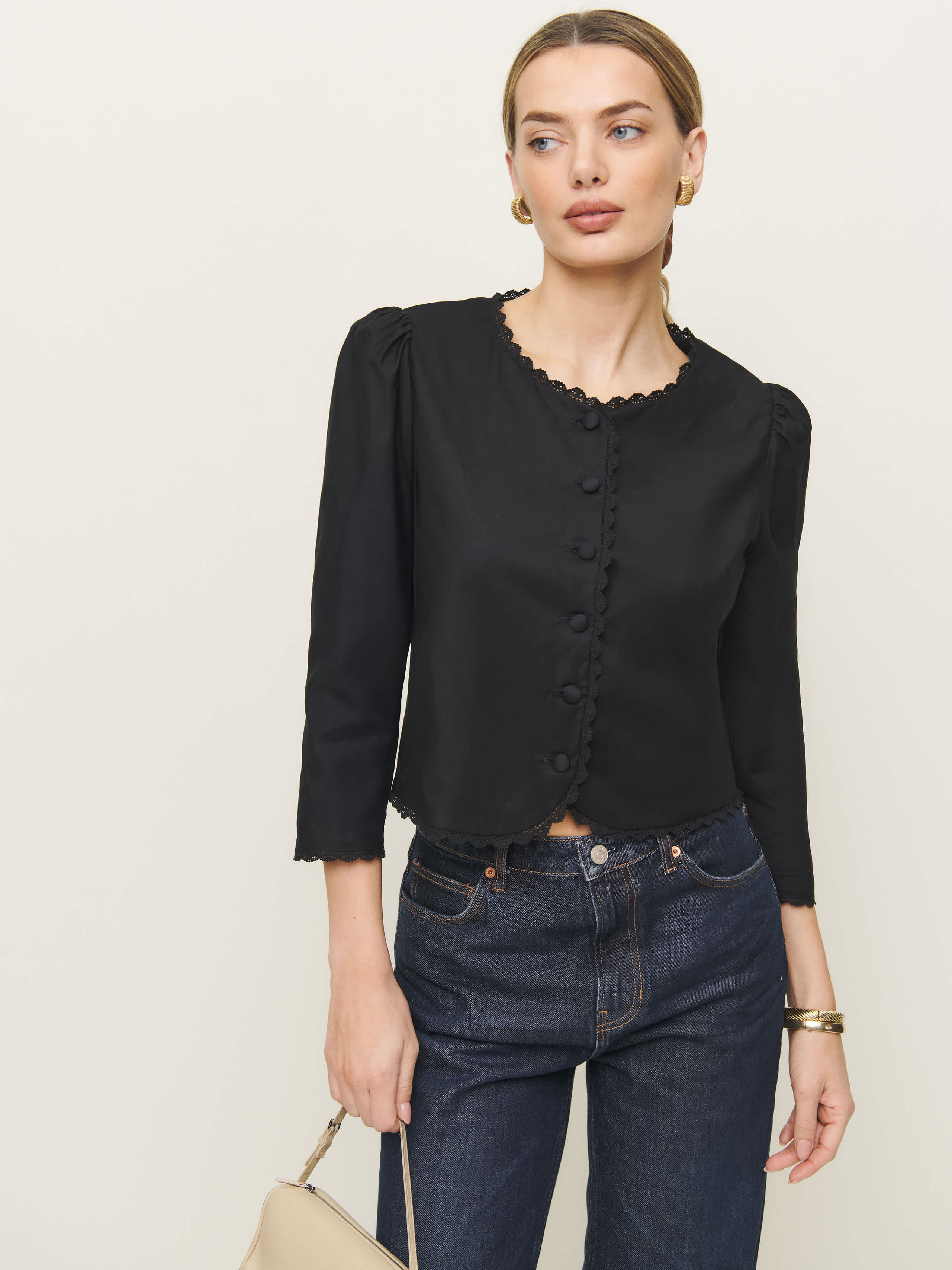 REFORMATION DONNA TOP 