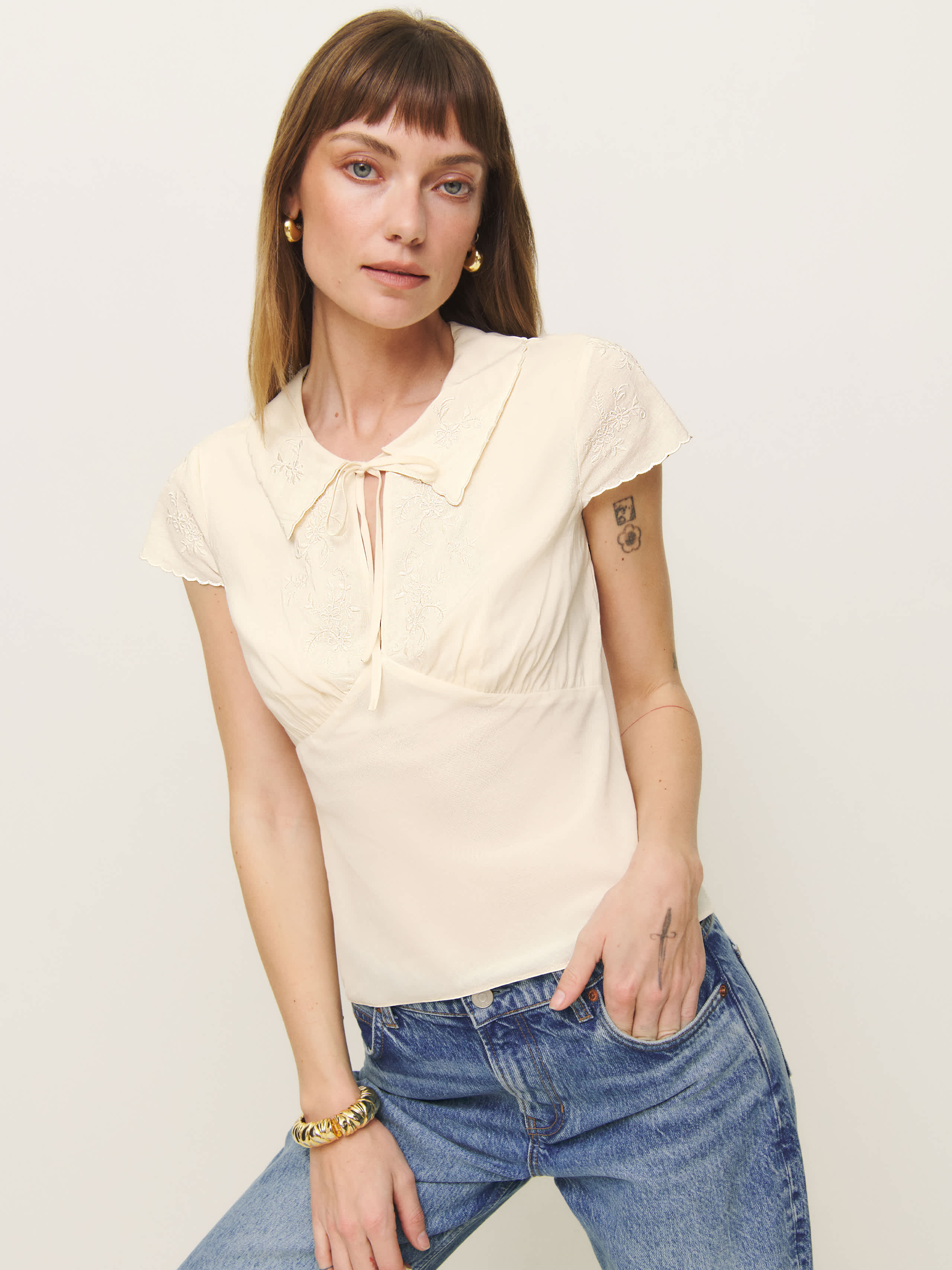 REFORMATION SIMONETTE TOP 