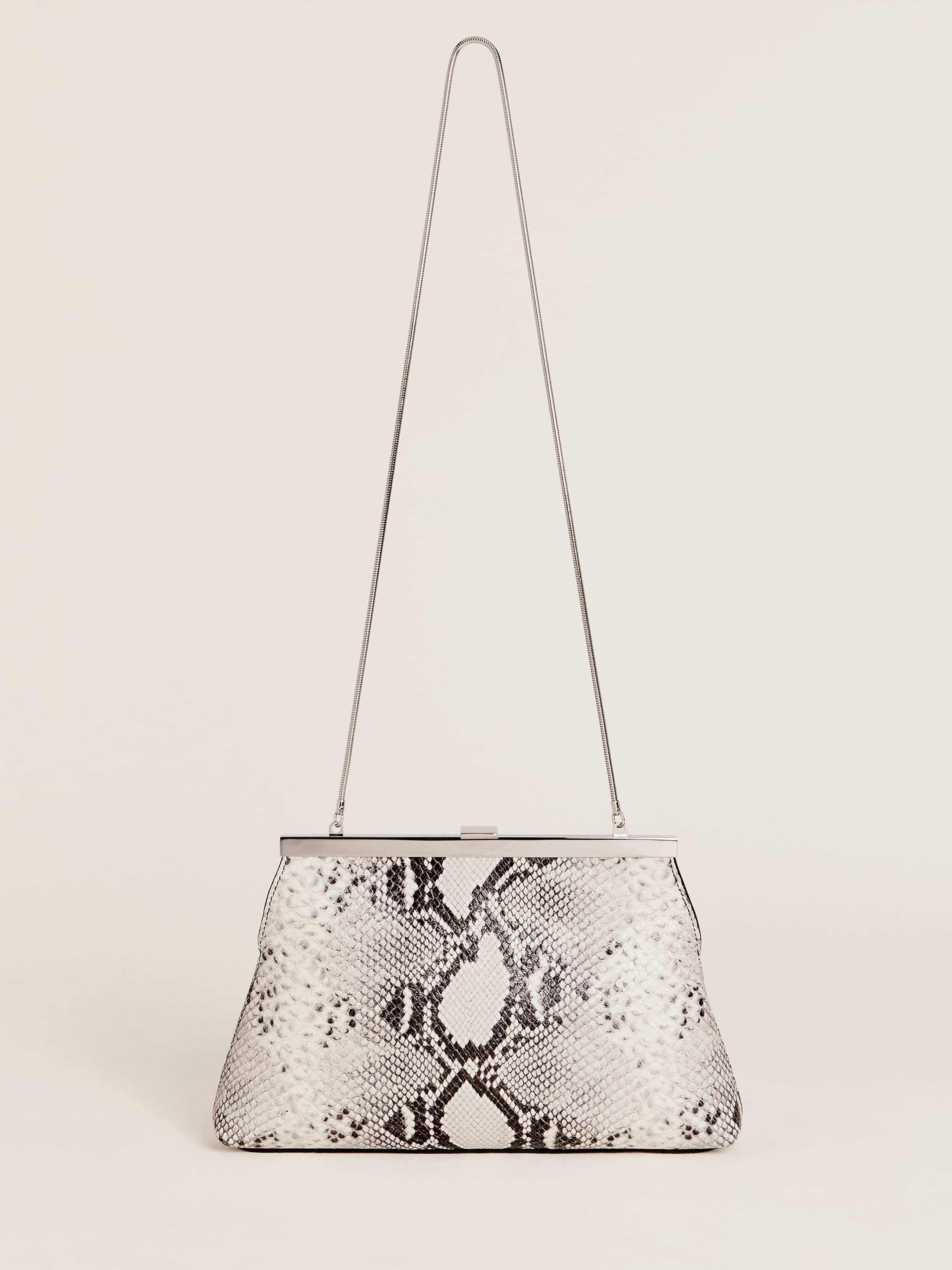 Reformation Iliana Shoulder Bag In Python