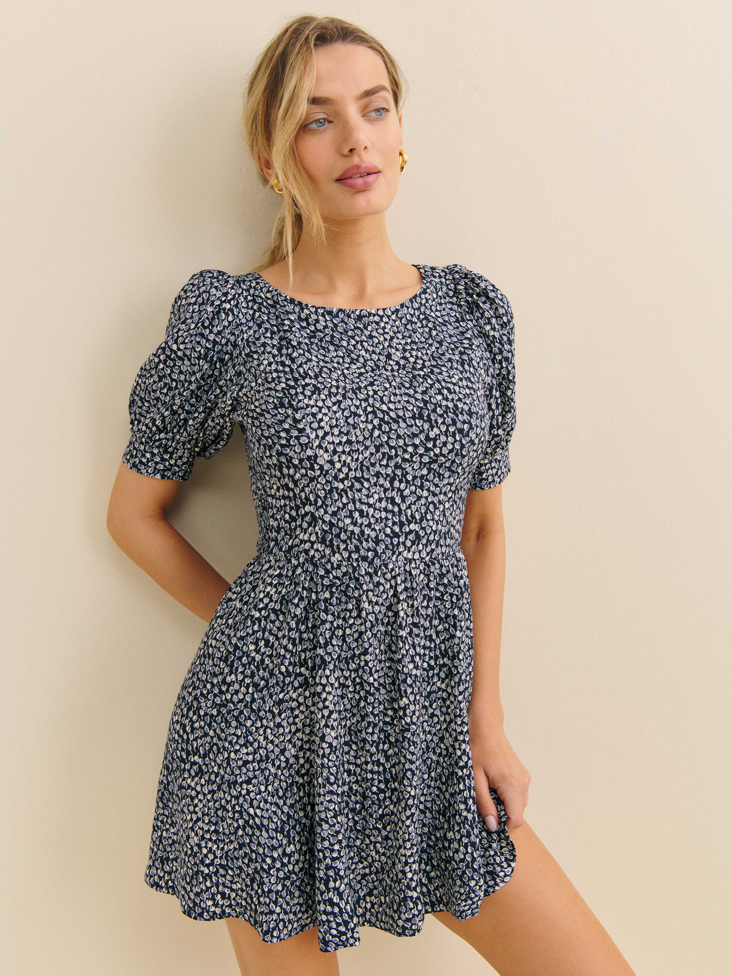 Reformation Aiyana Dress In Largo