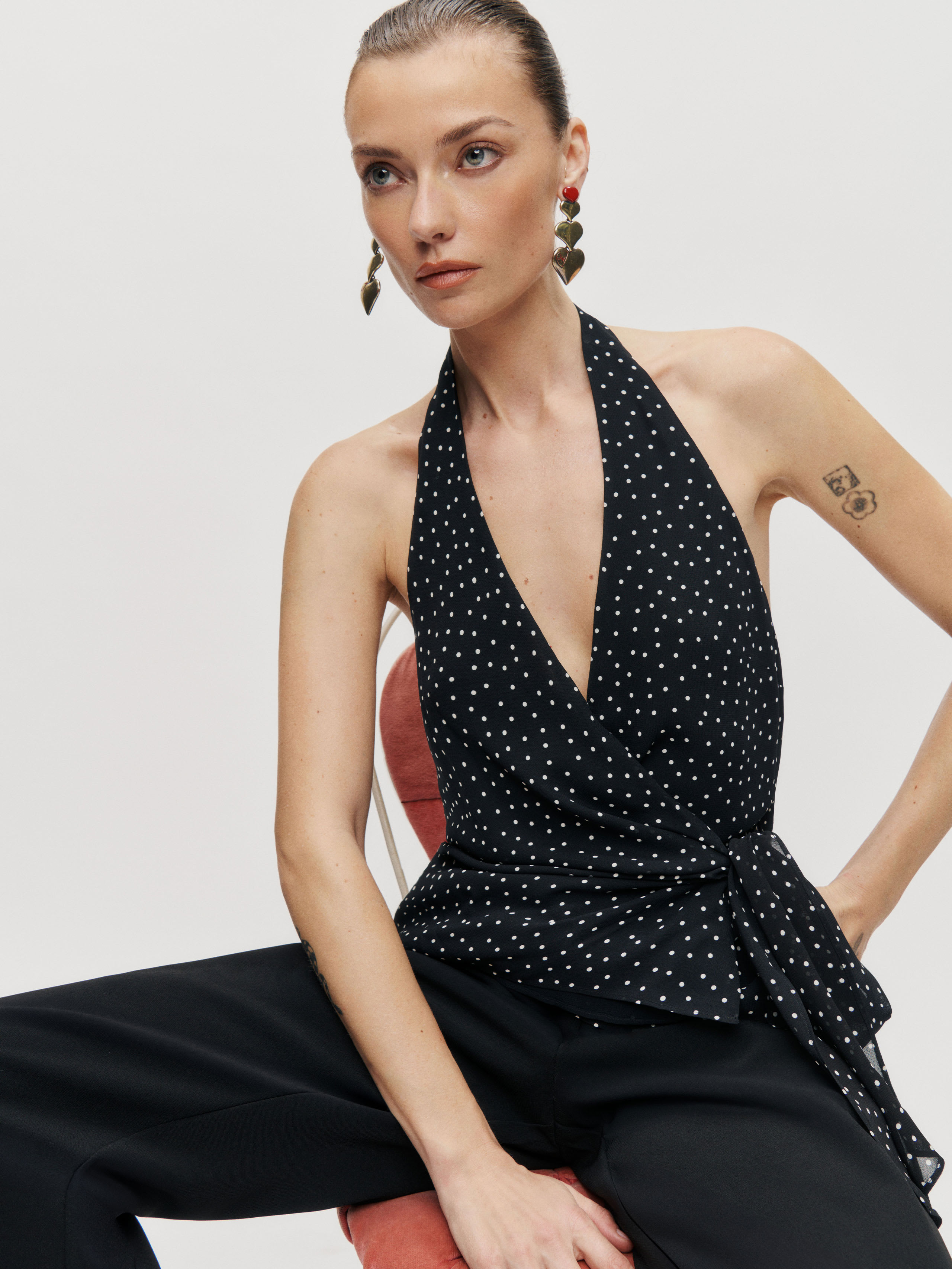 Reformation Nila Top In Selene