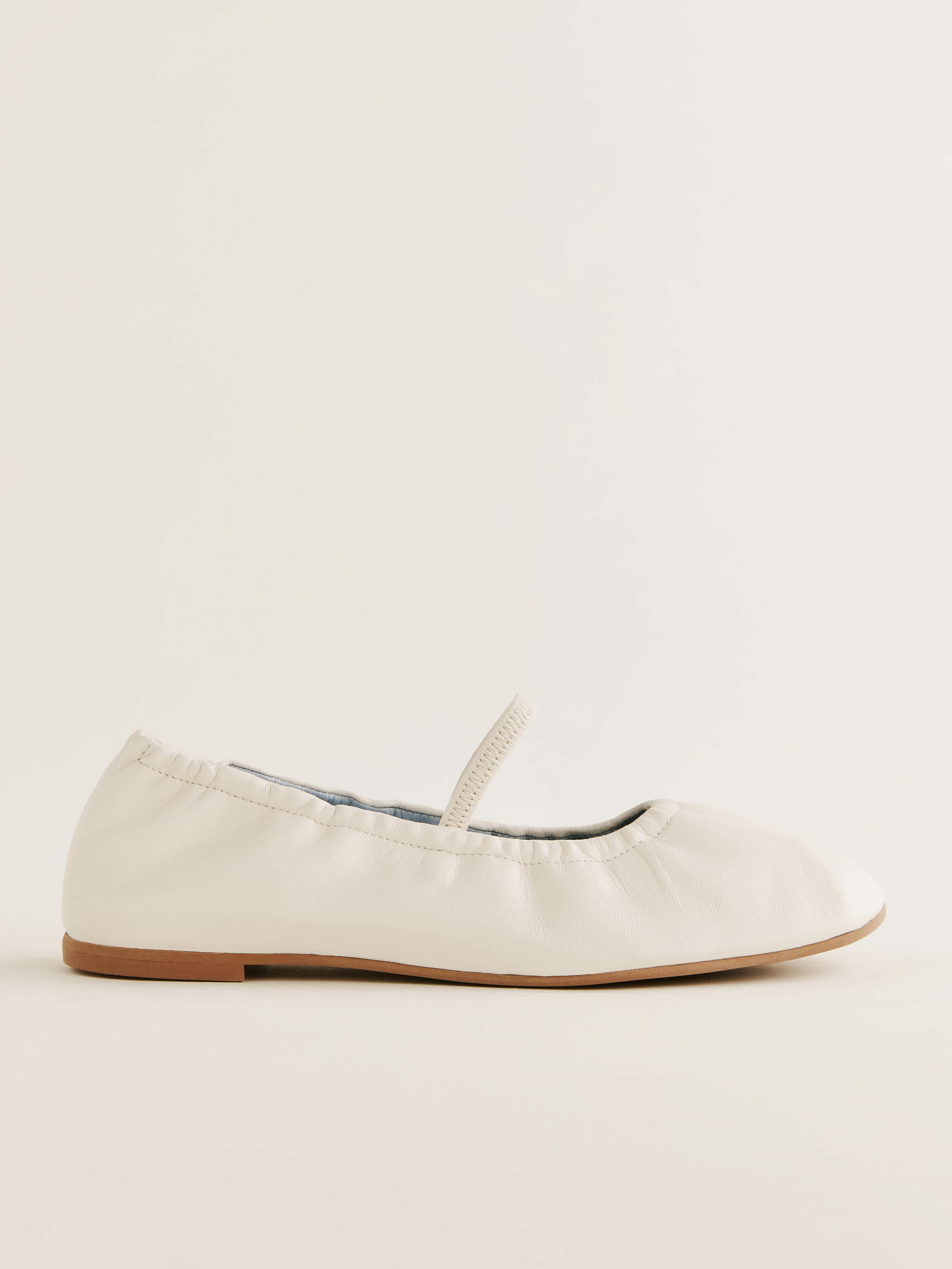 Reformation Buffy Ruched Ballet Flat