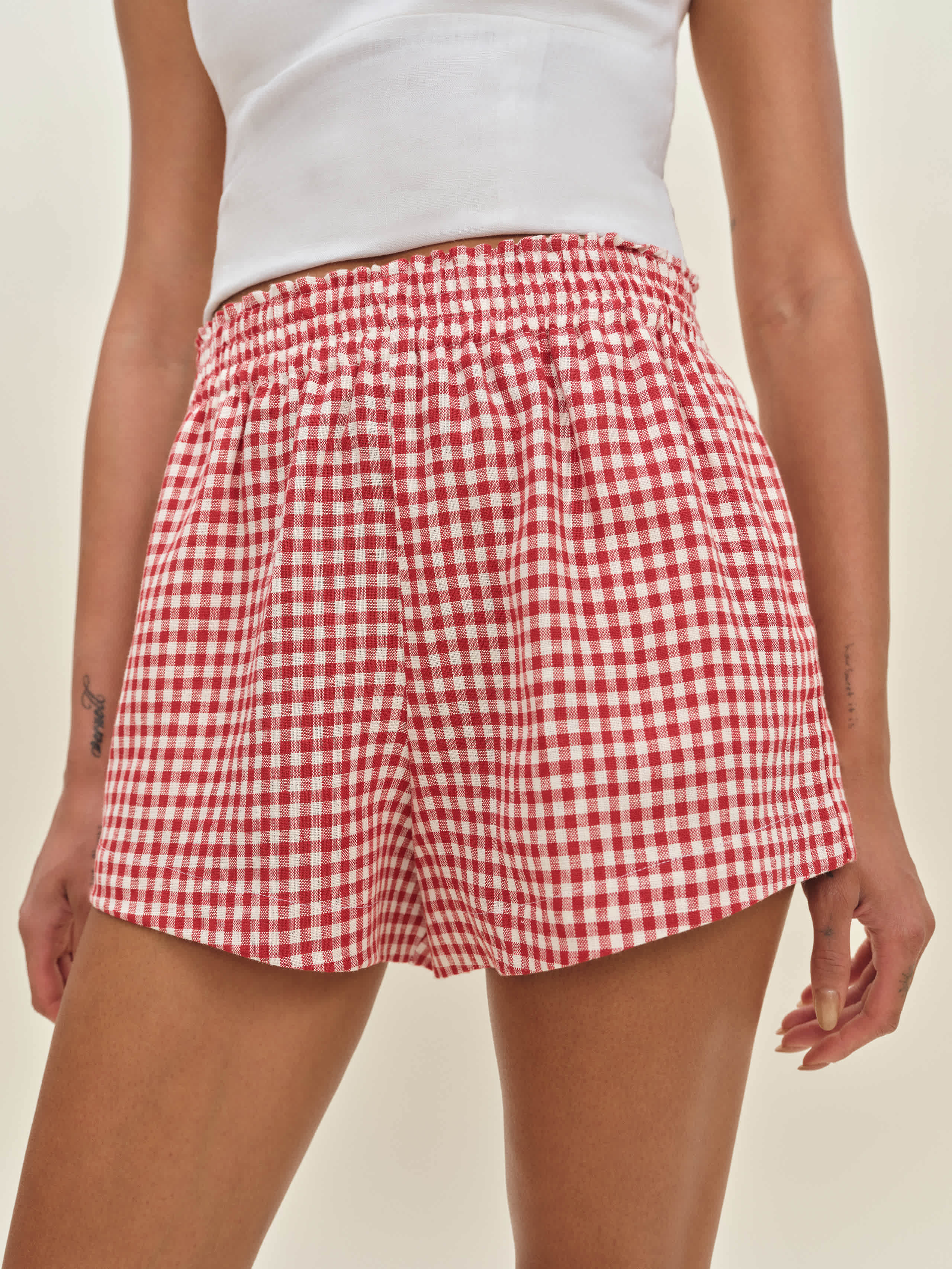 Reformation Mila Linen Short