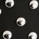 Black Dome Studs
