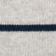 Light Grey With Navy Stripe