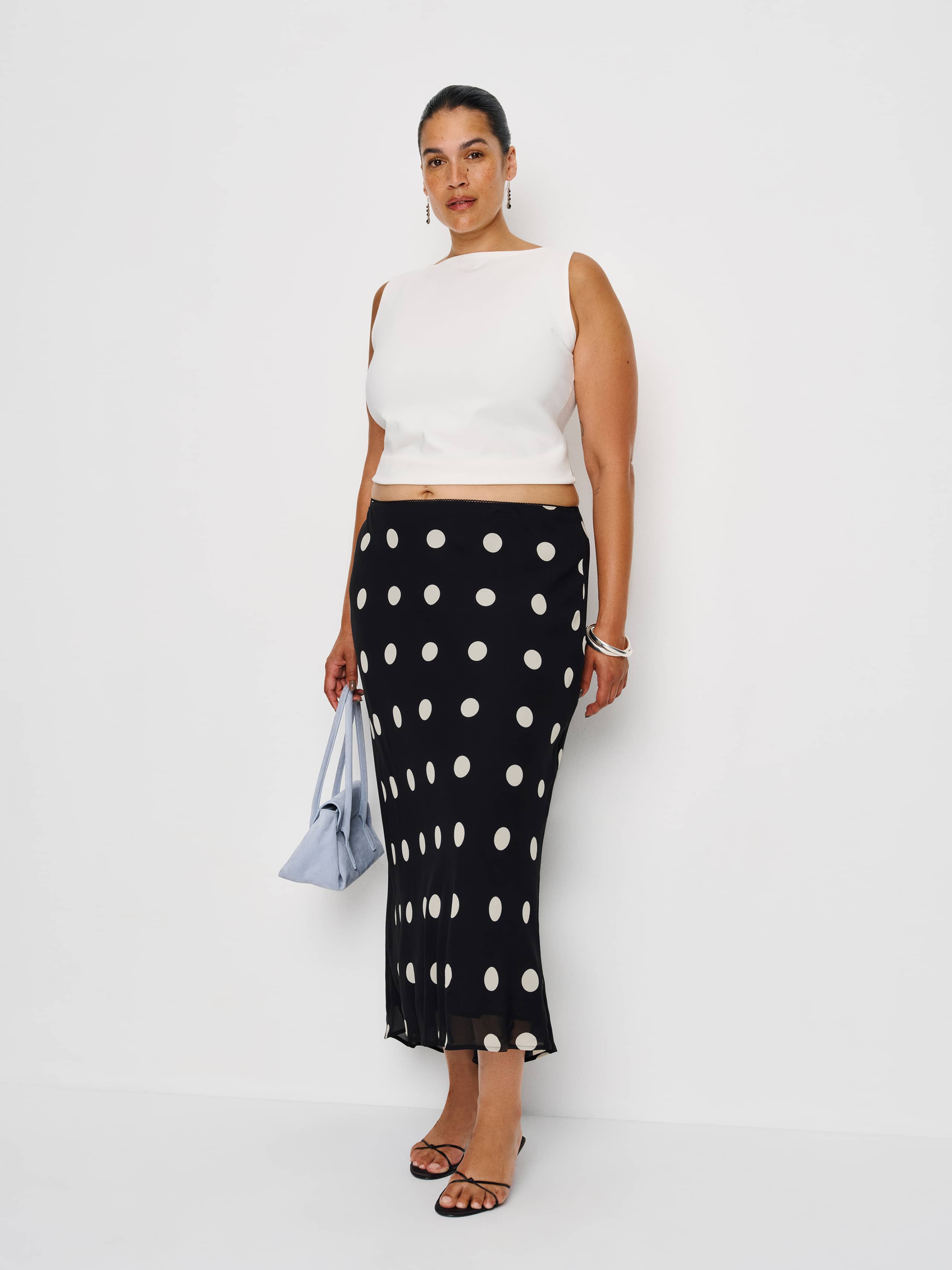 Reformation Layla Skirt Es In Gray