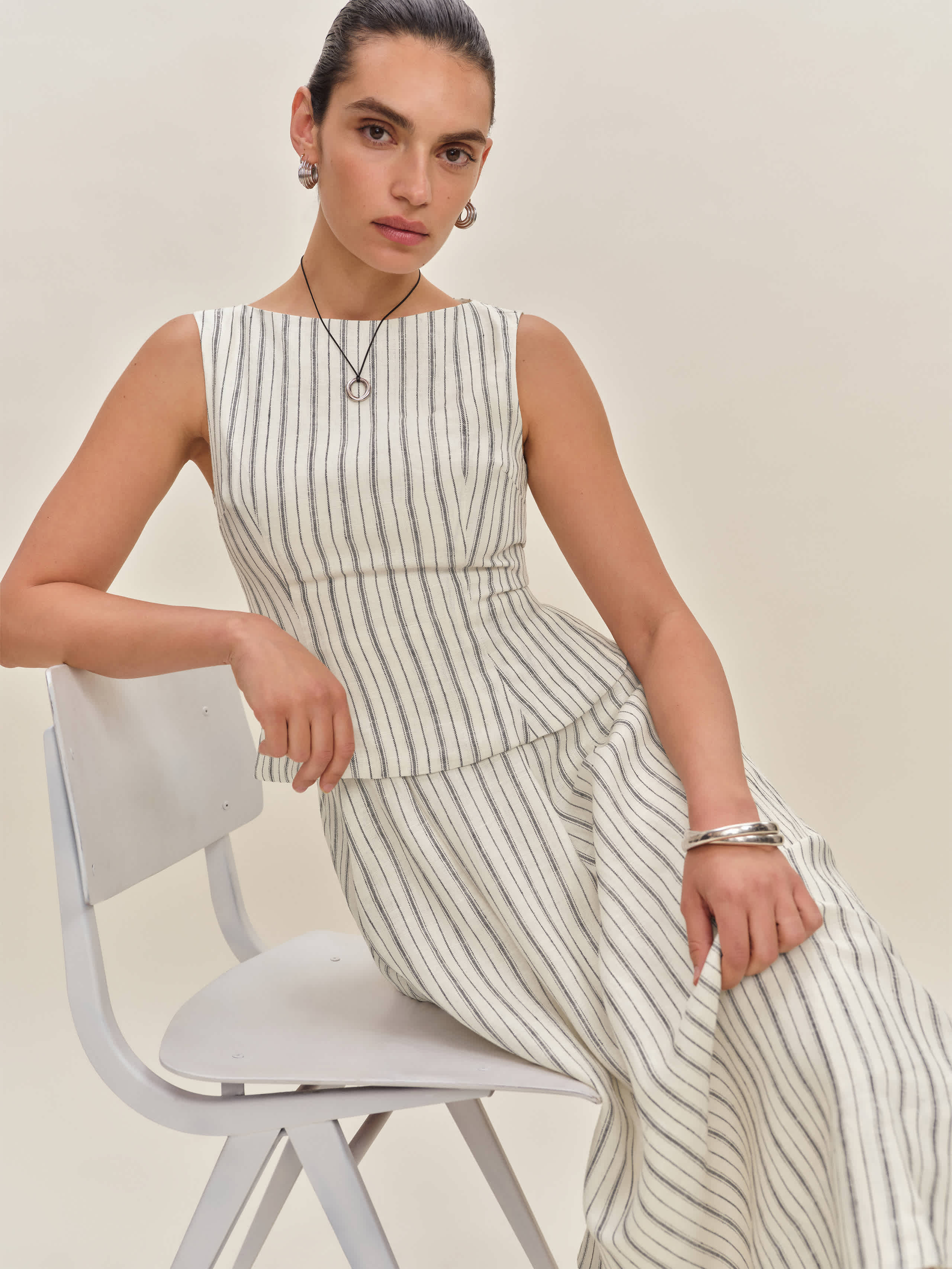 Reformation Moya Linen Two Piece