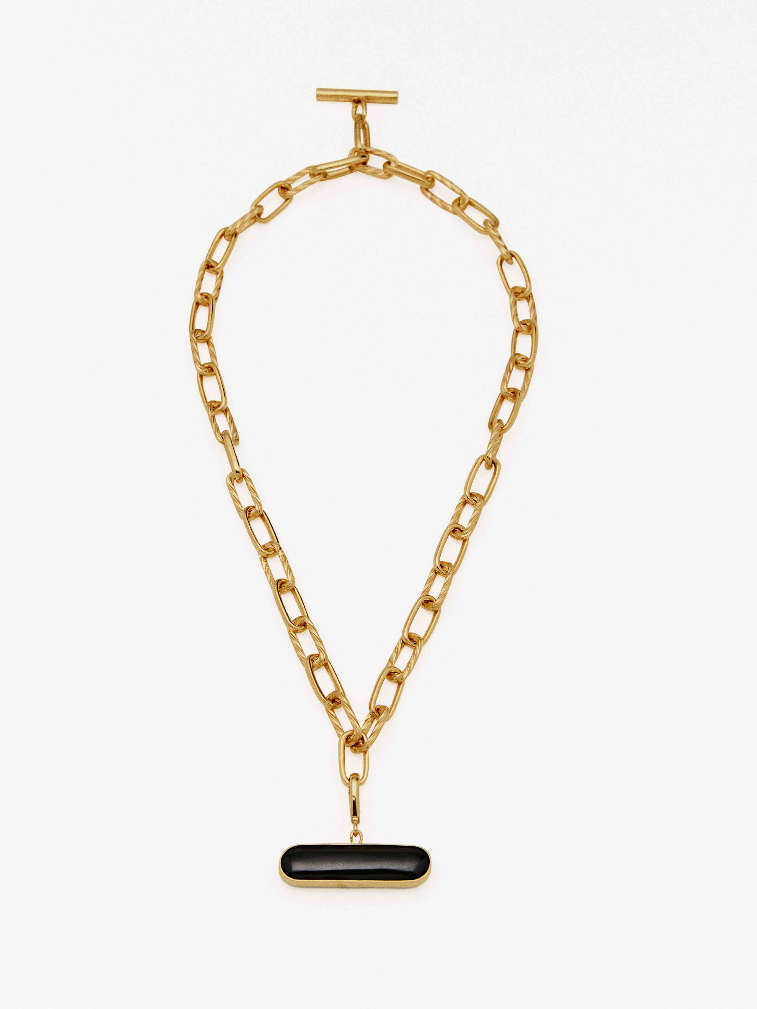 Reformation Louise Necklace In Gold
