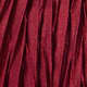 Satin plissé sang de bœuf