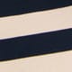 Cream And Navy Stripe