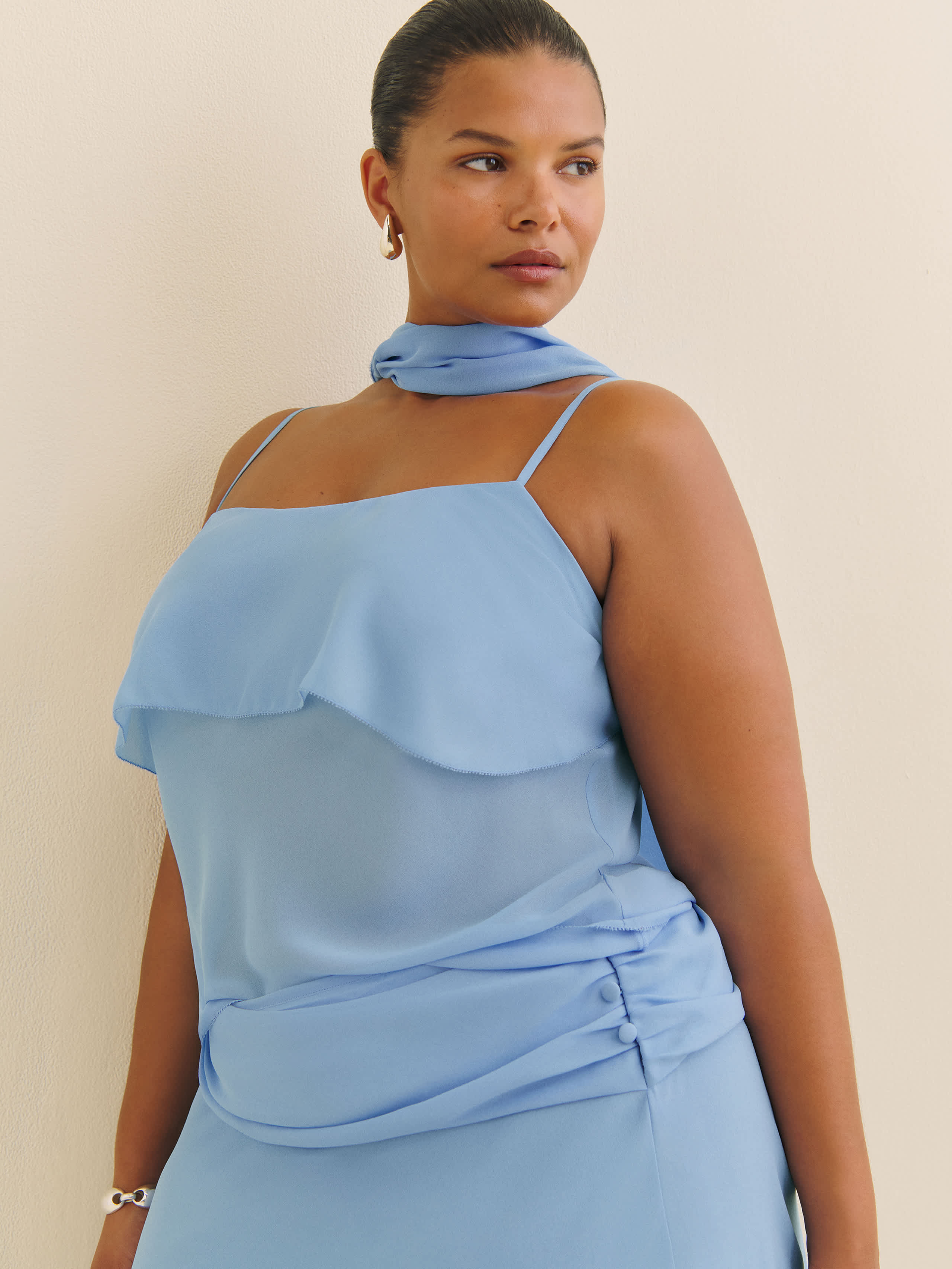 Reformation Lula Top Es In Ice Water