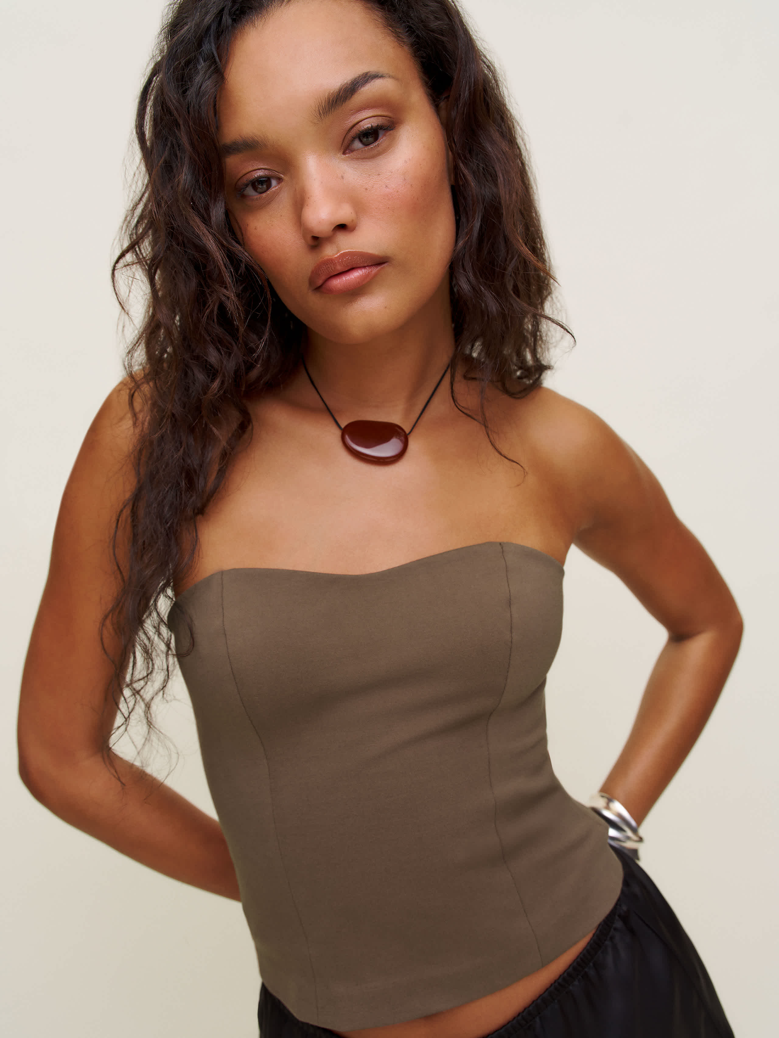 REFORMATION SANDRO KNIT TOP 