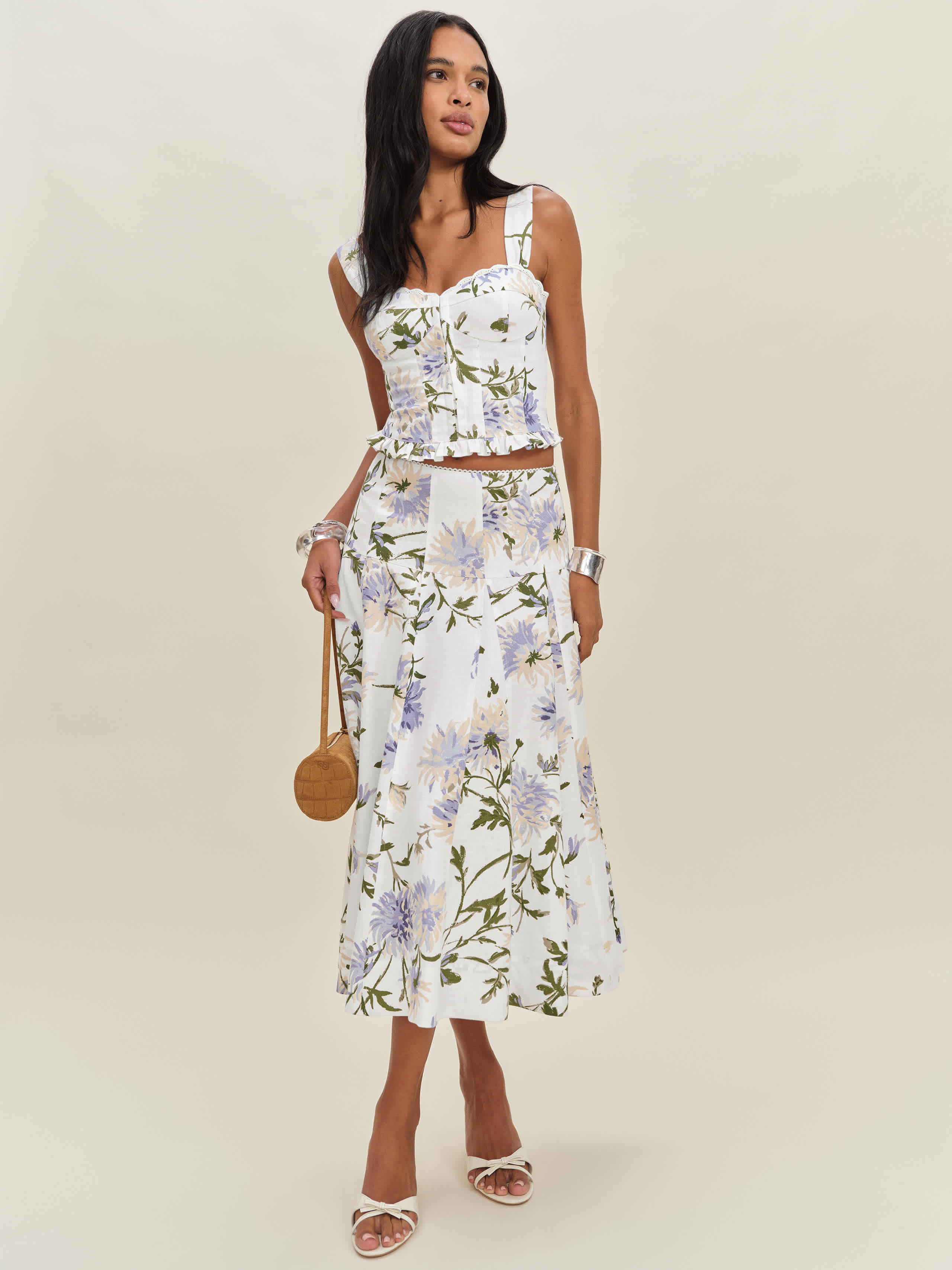 Reformation Anatolia Linen Two Piece