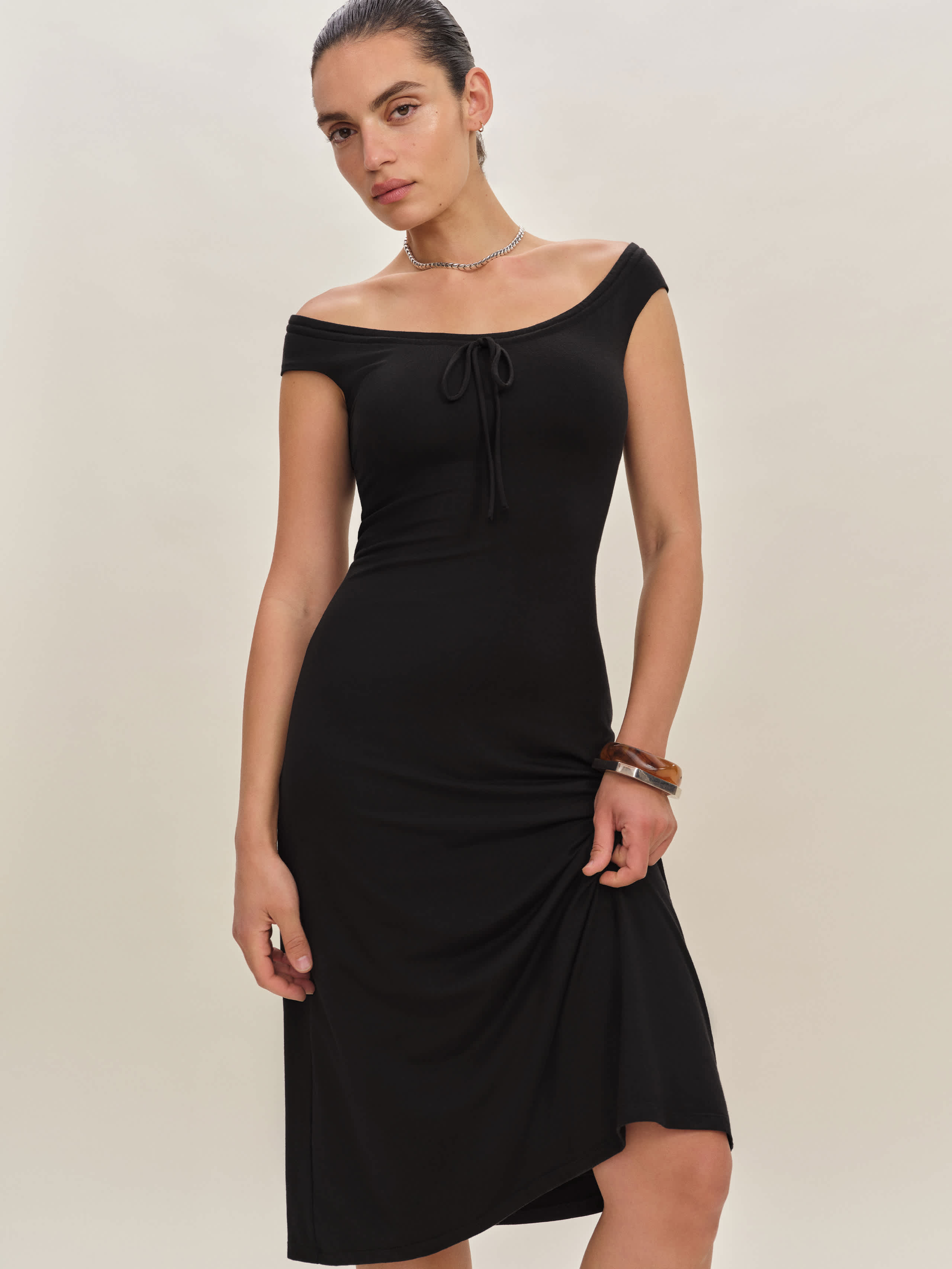 Reformation Robe En Maille Milo