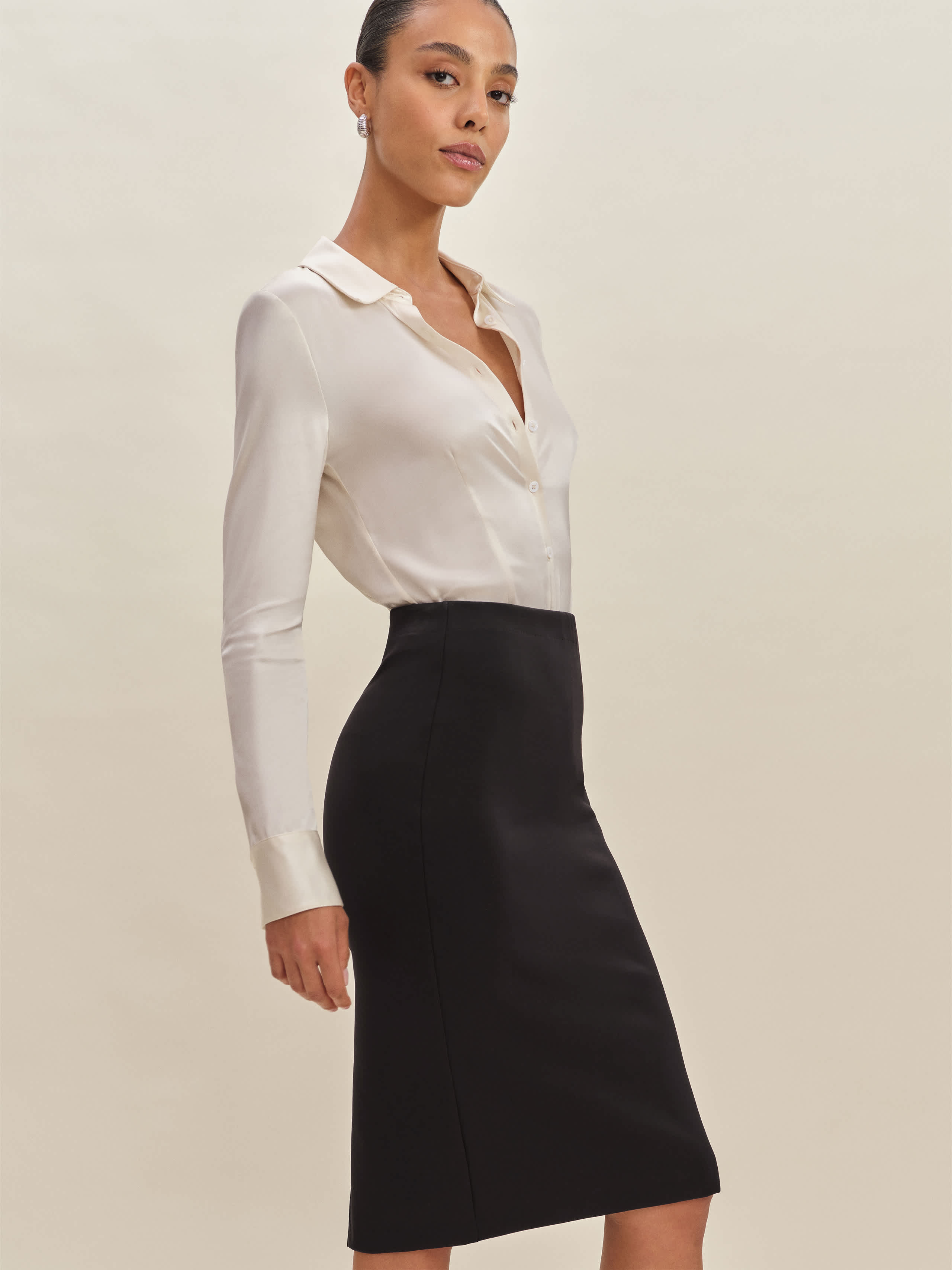 Reformation Jupe En Maille Maison In Multi