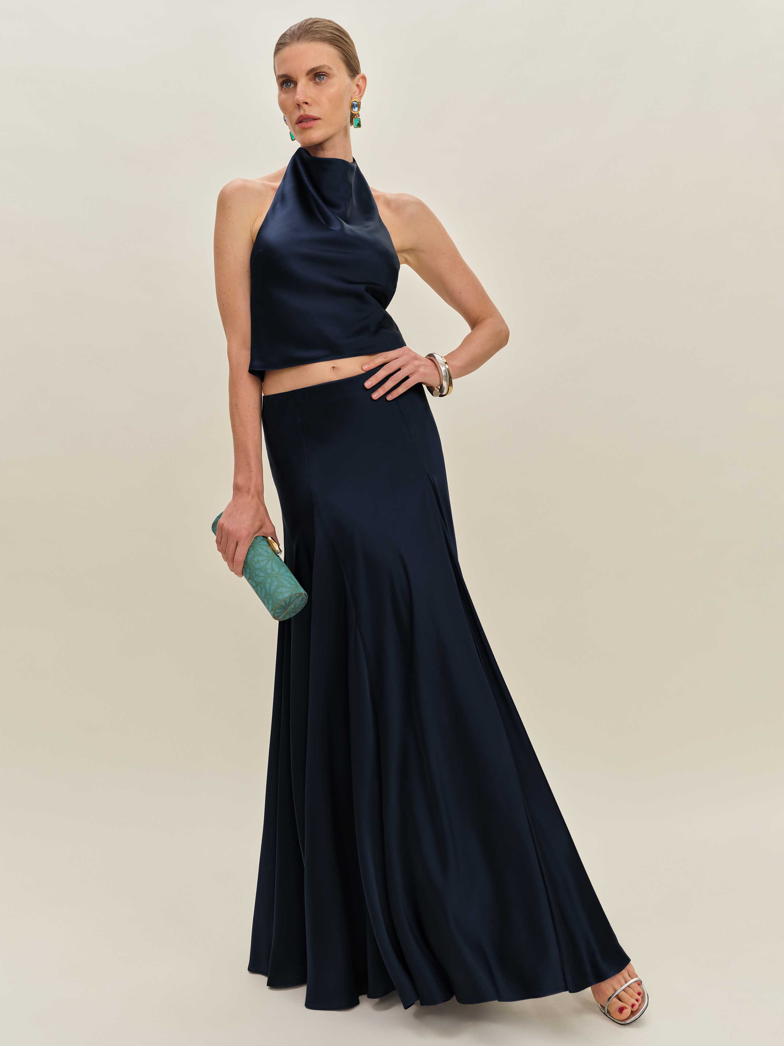 Reformation Sera Silk Two Piece